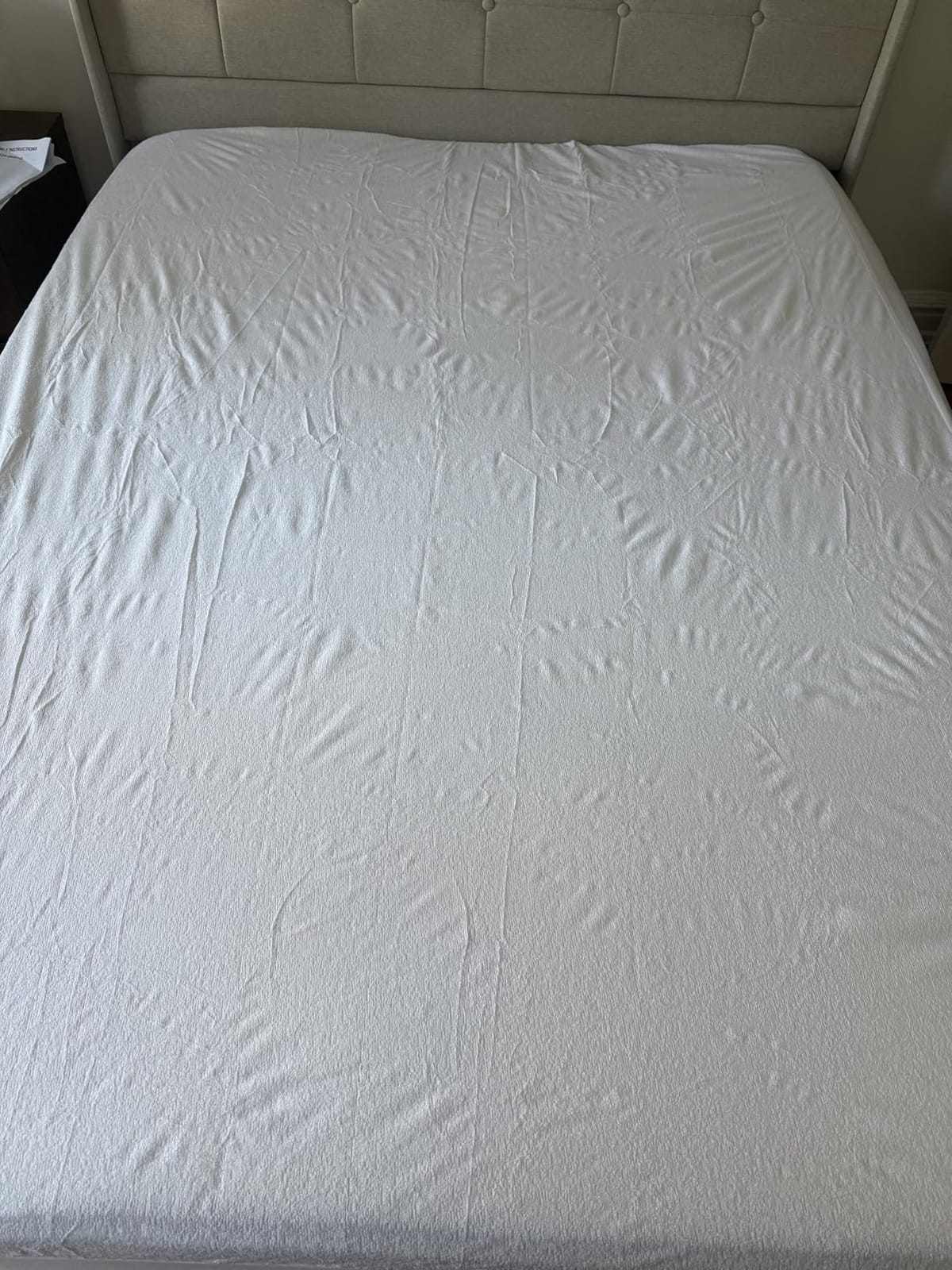 Bedecor Queen Waterproof Mattress Protector,for 9-18 Inch Deep customer photo 2