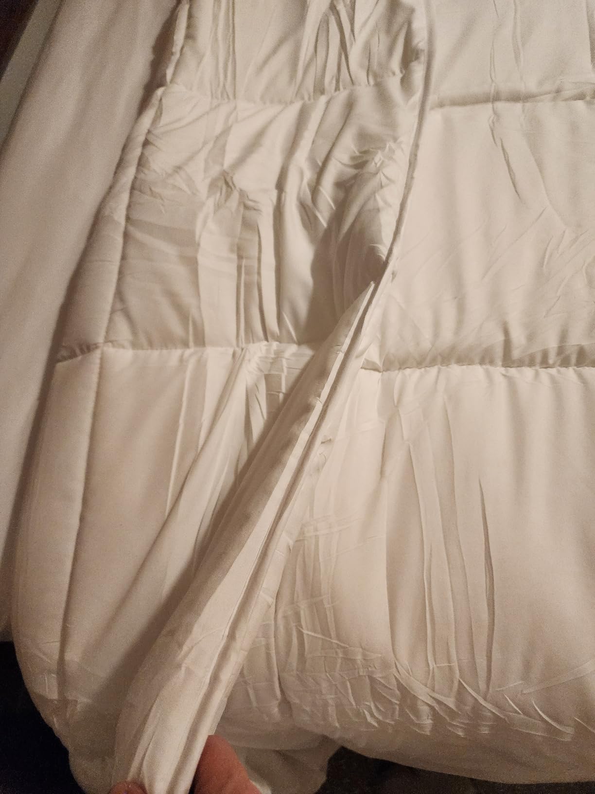 L LOVSOUL King Comforter Down Alternative Duvet Insert,106x90IN customer photo 1