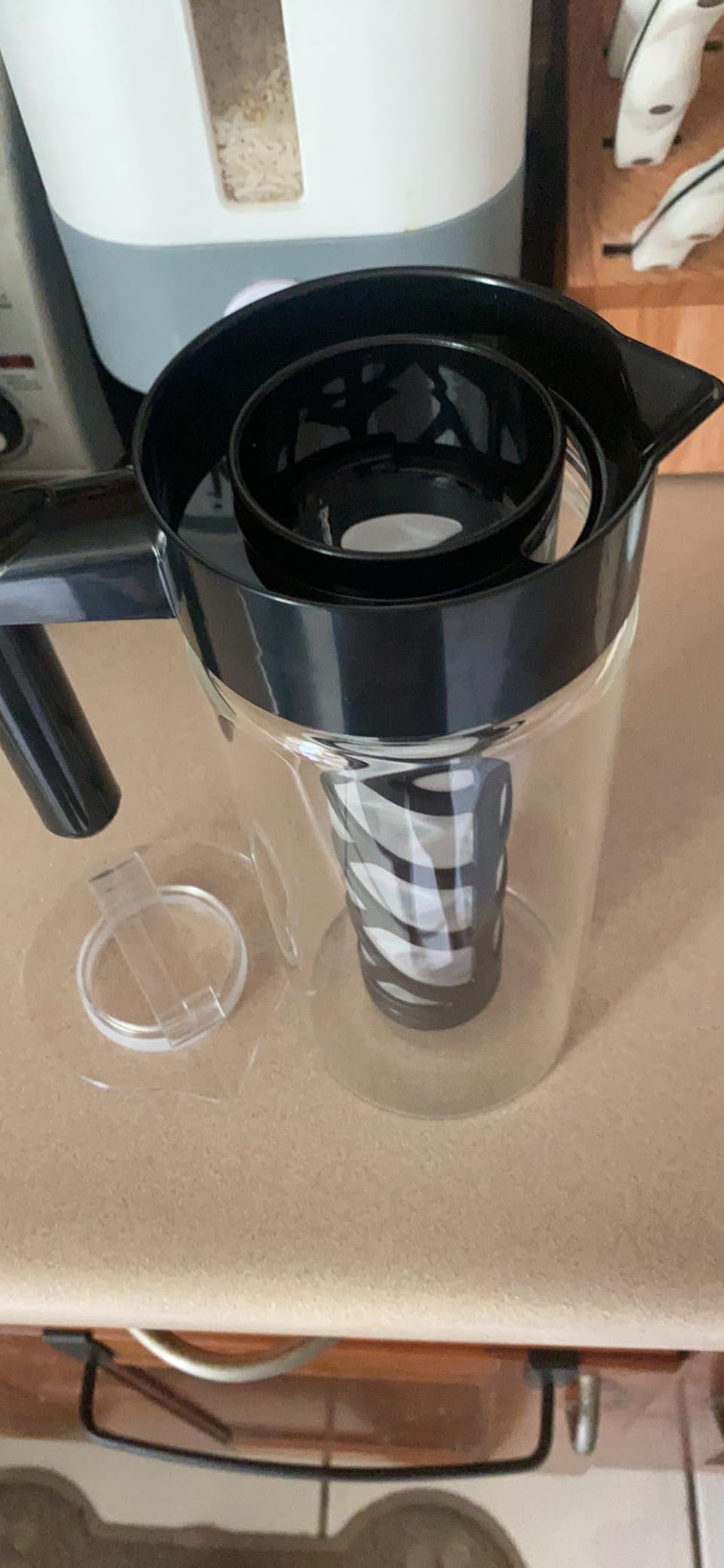 Mixpresso Cold Brew Coffee Maker, 44 Oz Glass Cold Brew Pitcher with Filter customer photo 2