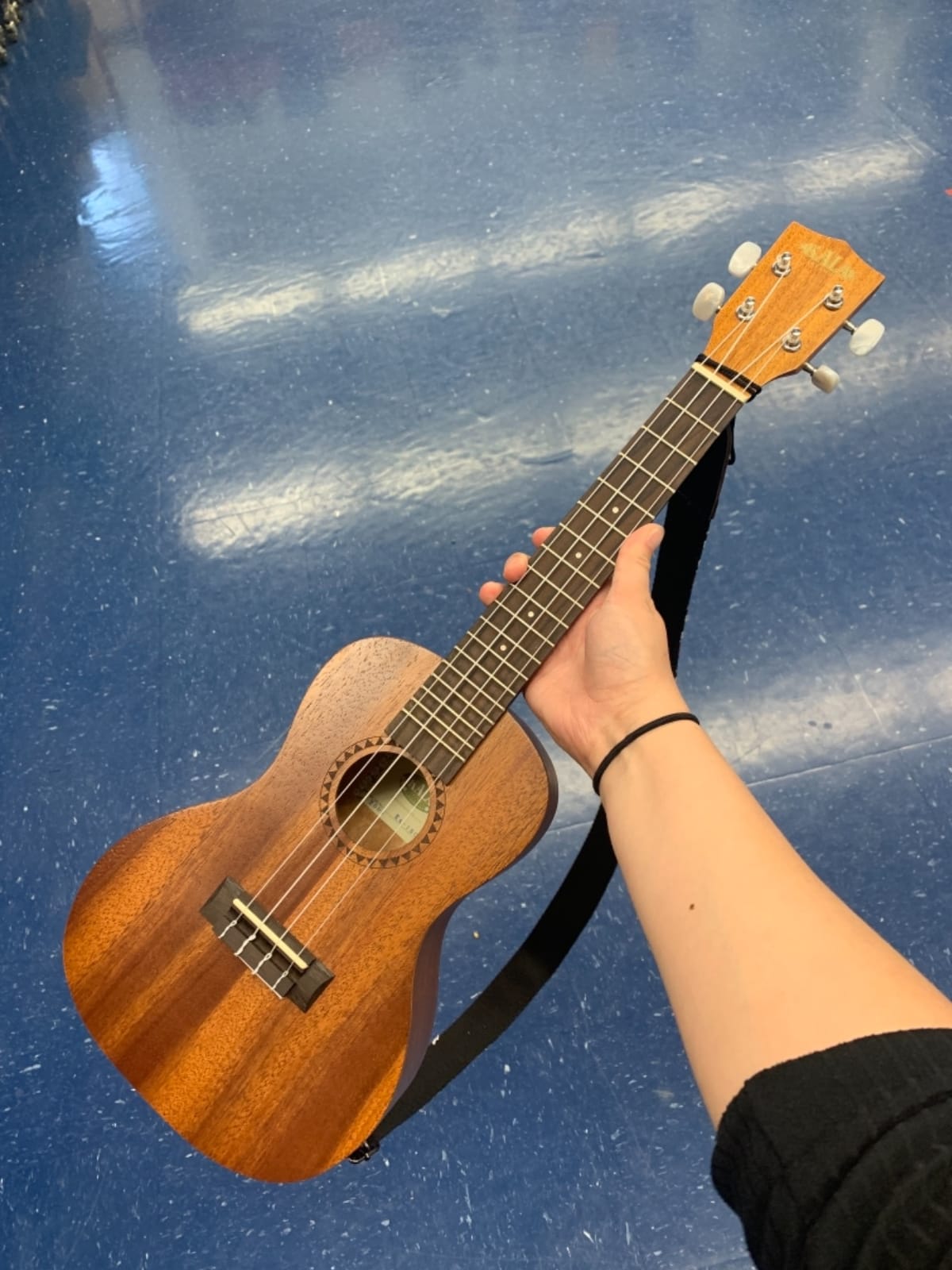Kala KA-15C Satin Mahogany Concert Ukulele Bundle with Gig Bag, Tuner, Strap, Strings, Austin Bazaar Instructional DVD, and Polishing Cloth customer photo 2