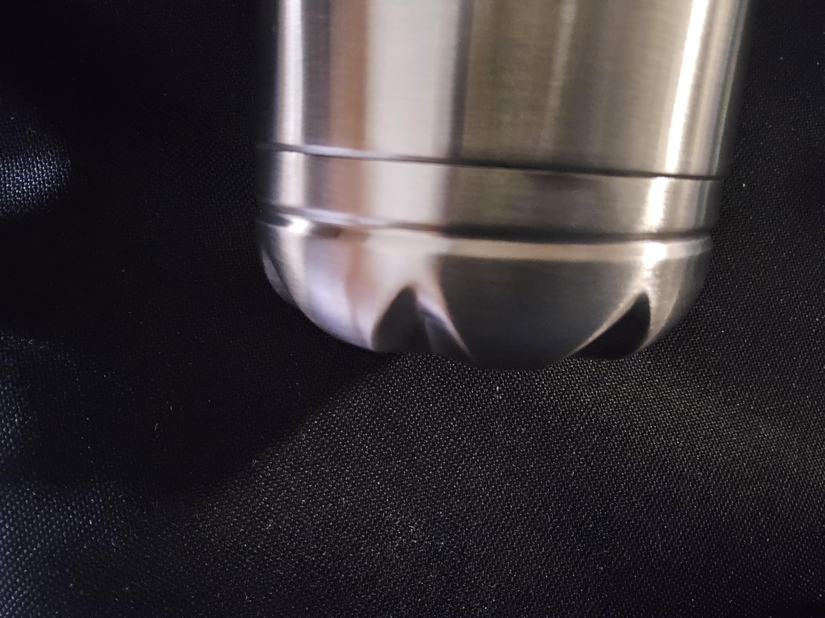 Diversion Water Bottle Safe, Stainless Steel with separate compartment. customer photo 2
