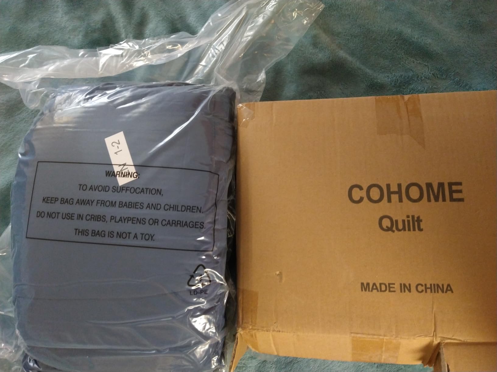 COHOME All-Season King Size Cooling Comforter Duvet Insert - White customer photo 1