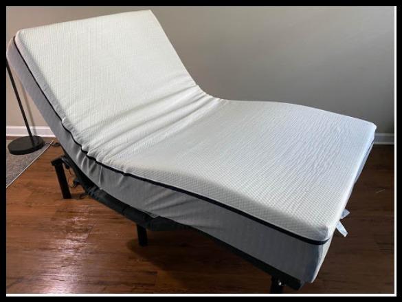 Blissful Nights Queen e3 Adjustable Bed Frame - Customizable Comfort with Wireless Remote Control, Head and Foot Incline, Easy Assembly, and 10 Year Warranty customer photo 1