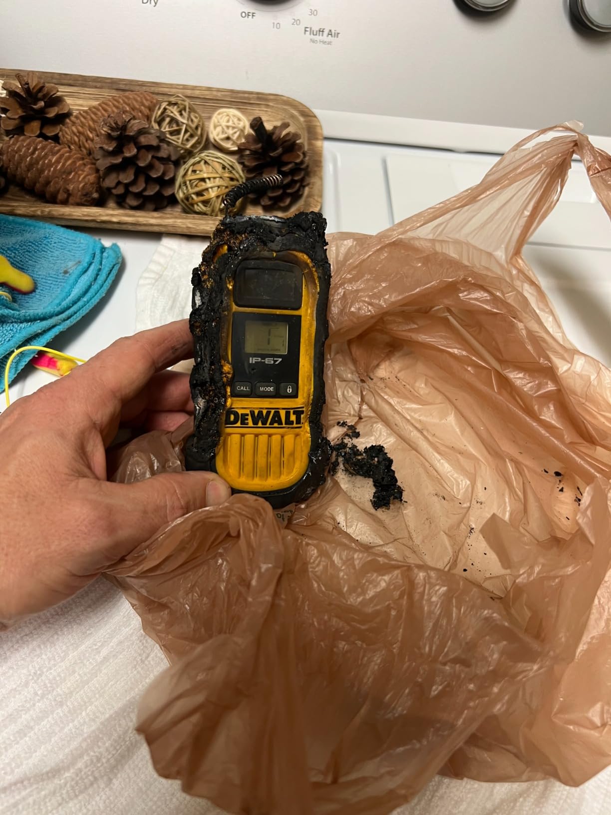 DEWALT DXFRS800 FRS Walkie Talkies, 2W, IP67 Waterproof, 2 Pack customer photo 1