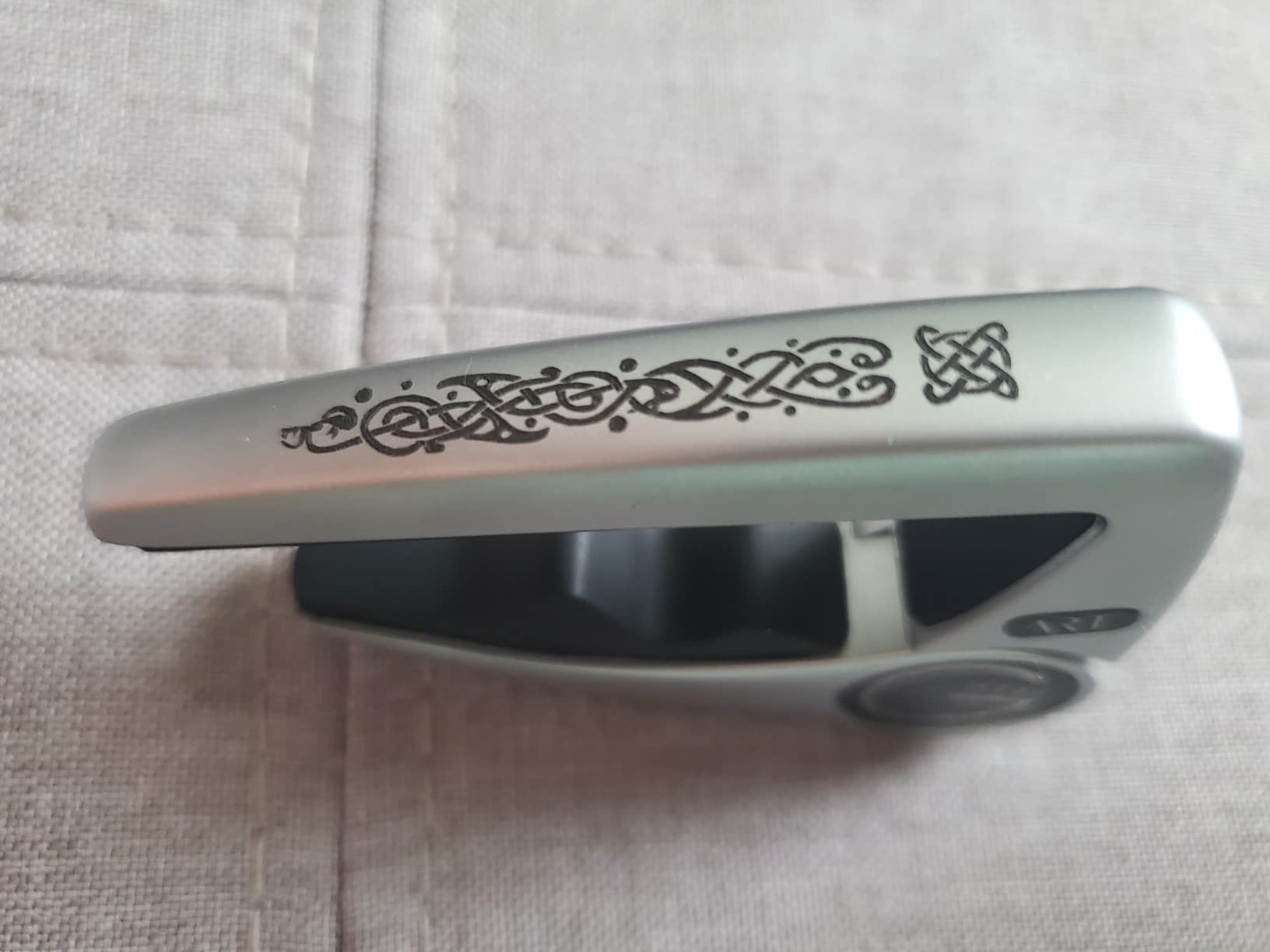 G7th Performance 3 6 String Silver Guitar Capo - Groundbreaking Tension Control & Adaptive Radius Technology - The Perfect Capo for Acoustic and Electric Guitar - UK Designed customer photo 1