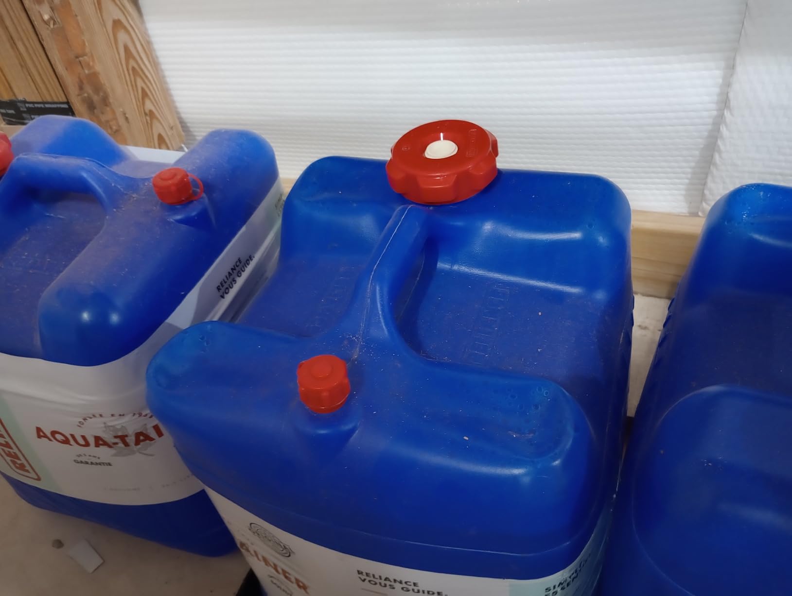 Reliance Products Aqua Tainer 7 Gallon Drinking Water Storage Container Tank (4 Pack) customer photo 1