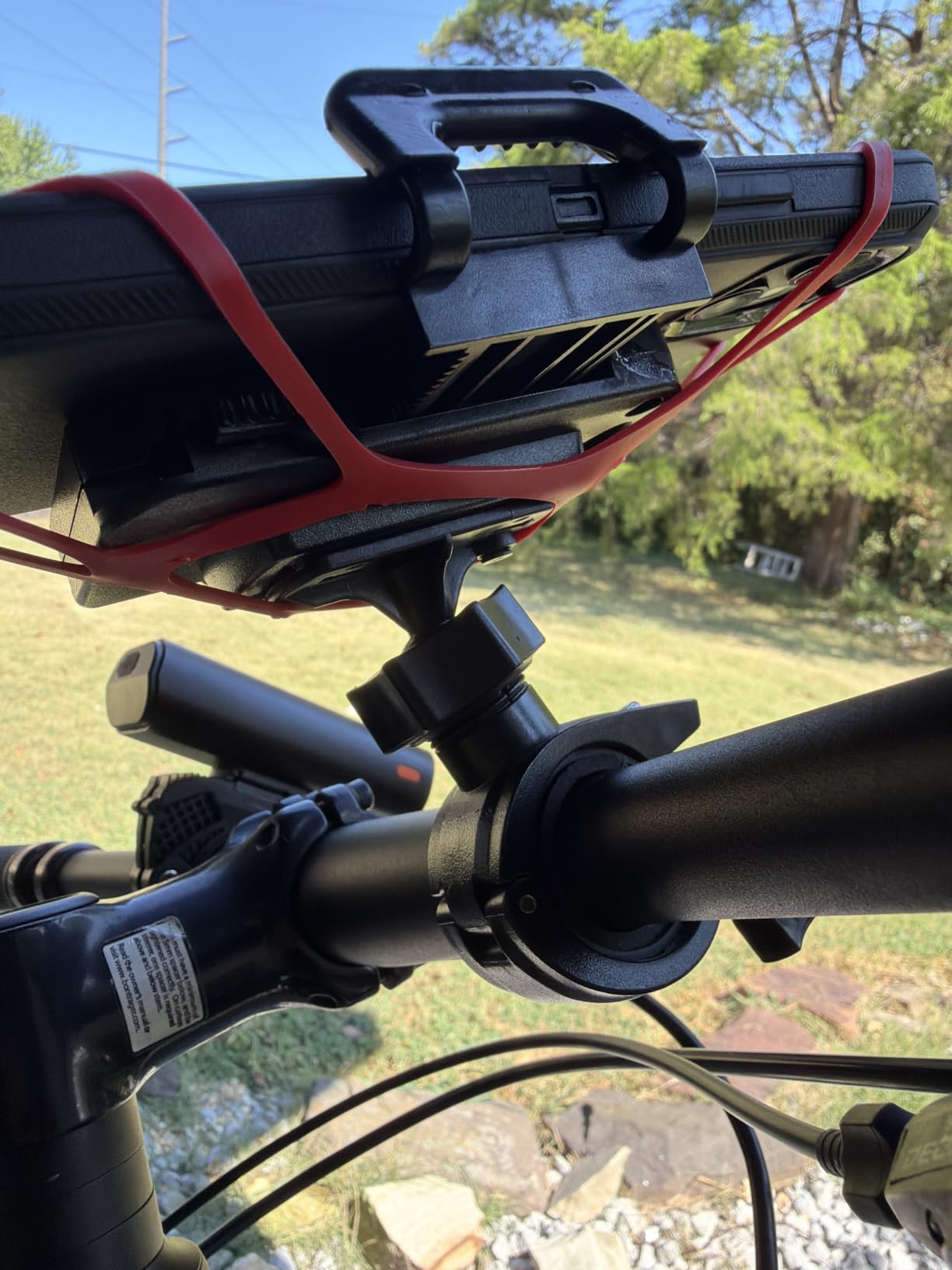 TruActive Premium Bike Phone Mount Holder | Universal Cell Phone Mount for 4