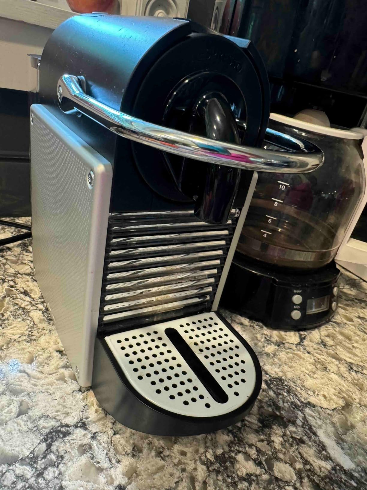 Nespresso Pixie Espresso Machine by De'Longhi, 1100ml, Aluminum,Silver customer photo 2