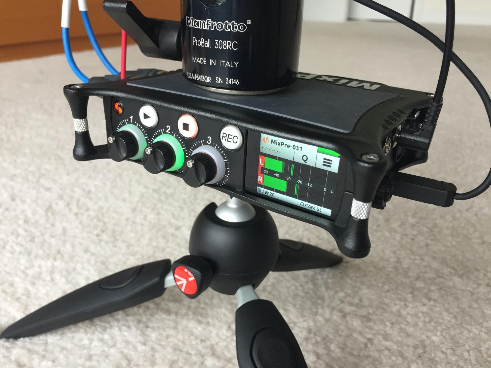 Sound Devices MixPre-3 II Portable 32-Bit Float Multichannel Audio Recorder/Mixer, and USB Audio Interface customer photo 2