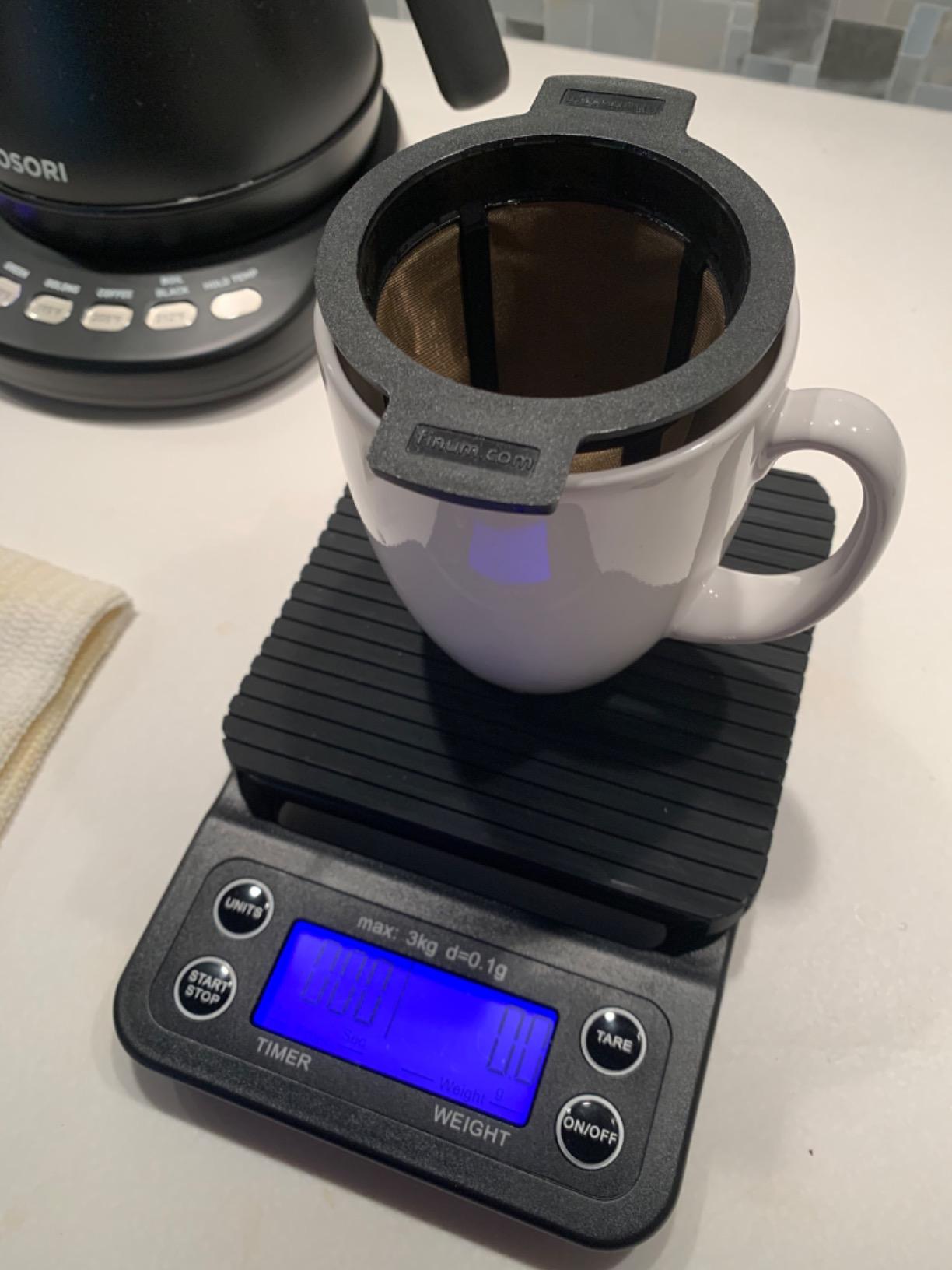 Digital Coffee Scale with Timer for Pour Over and Drip Coffee customer photo 1
