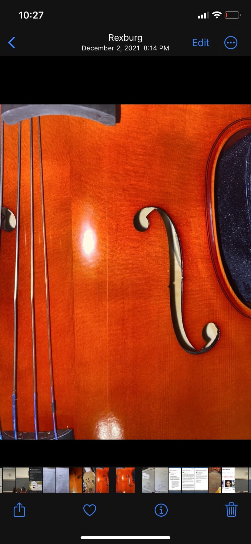 handmade Student Cello Model 101 w/Case, Bow and Rosin (4/4 - Full Size) customer photo 2