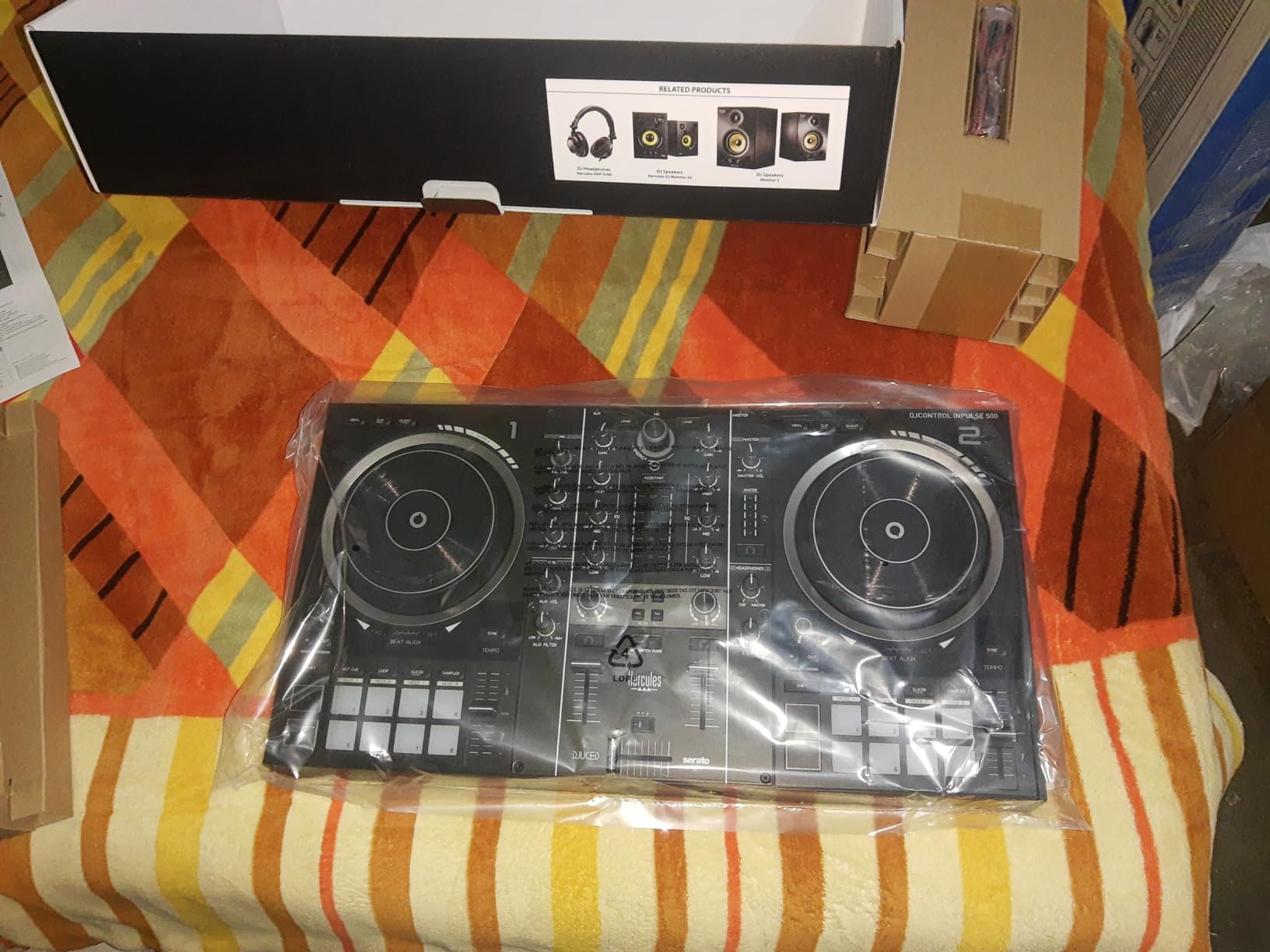 Hercules DJControl Inpulse 500-2-Deck DJ Controller for Serato & DJUCED customer photo 2