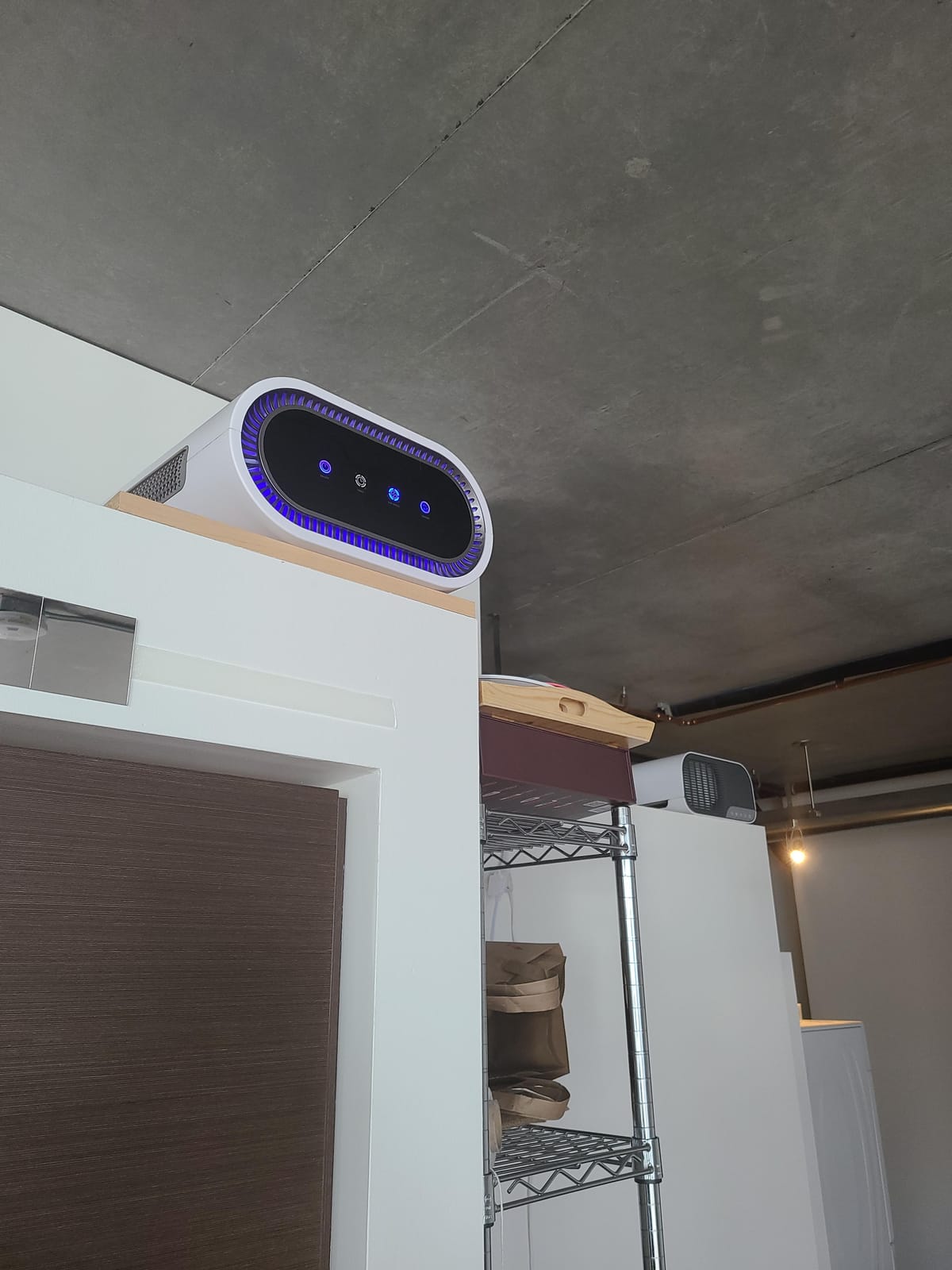 AZEUS Air Purifier for Wildfire Smoke, UV-C HEPA for Home Large Room, White customer photo 1