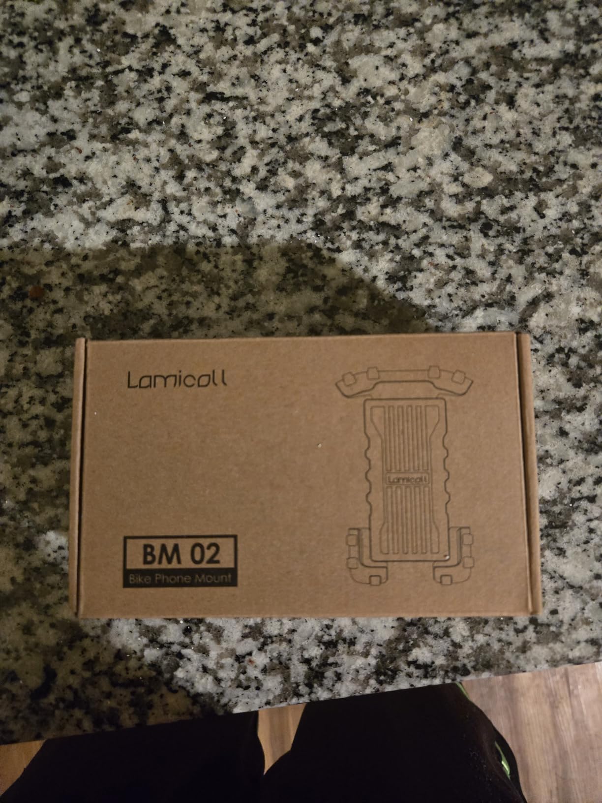 Lamicall Bike Phone Holder Motorcycle Mount - One-Hand Operation, Lockable customer photo 2