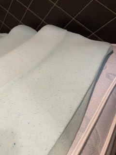Serta ThermaGel 3-Inch Gel Memory Foam Mattress Topper, King customer photo 2