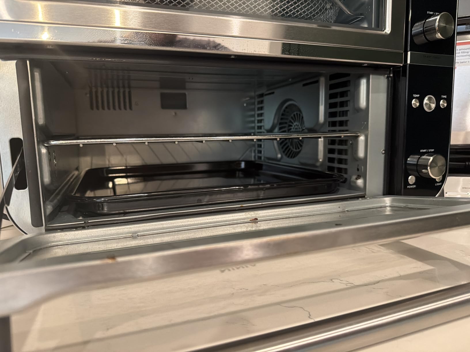 Ninja Foodi XL Pro Air Fry Oven, 10-in-1, Stainless Steel, DT201 customer photo 2