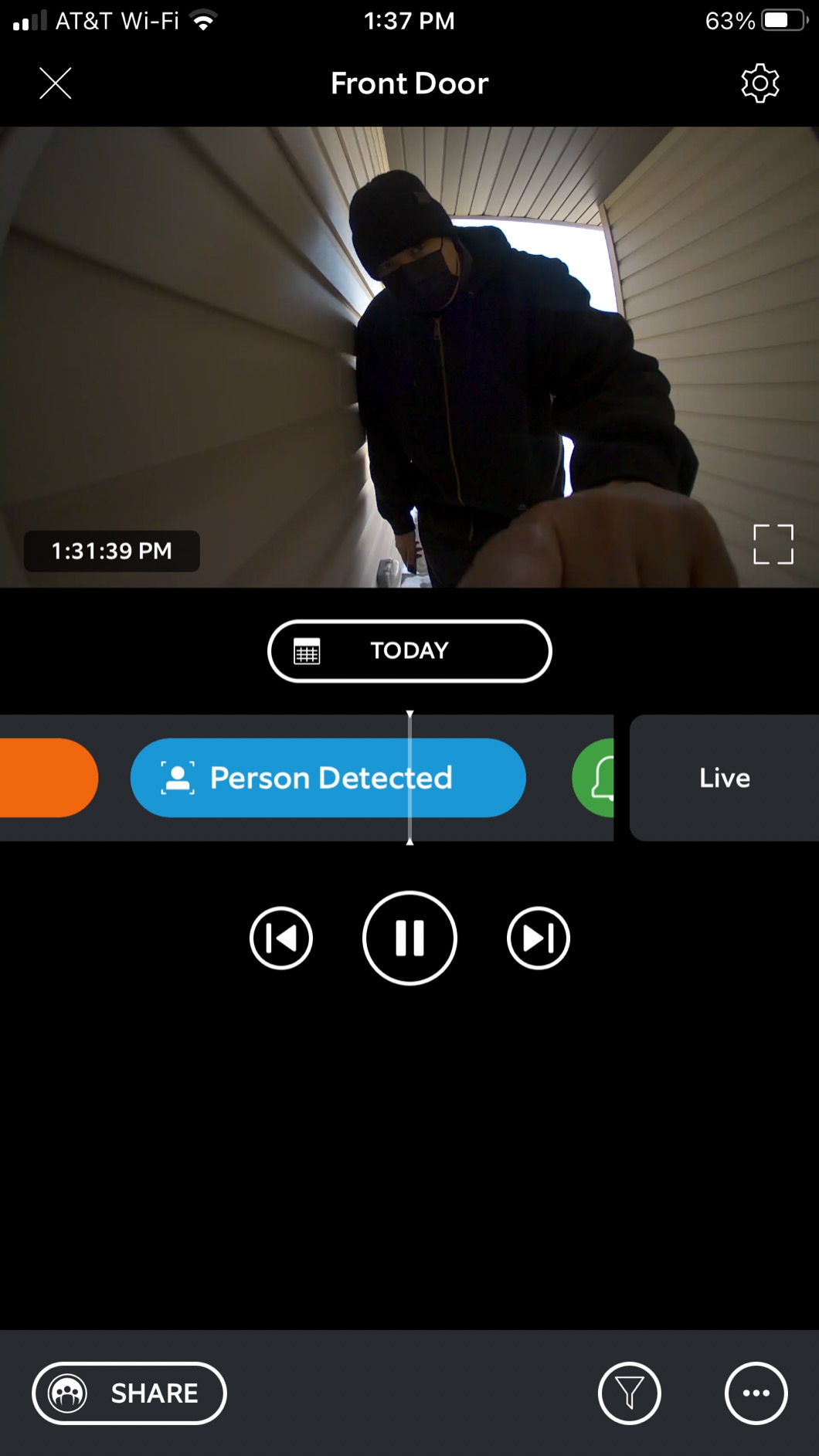 Ring Video Doorbell Wired, HD doorbell camera with Two-Way Talk, real-time alerts, and Advanced Motion Detection (wiring required) (2021 release) customer photo 2