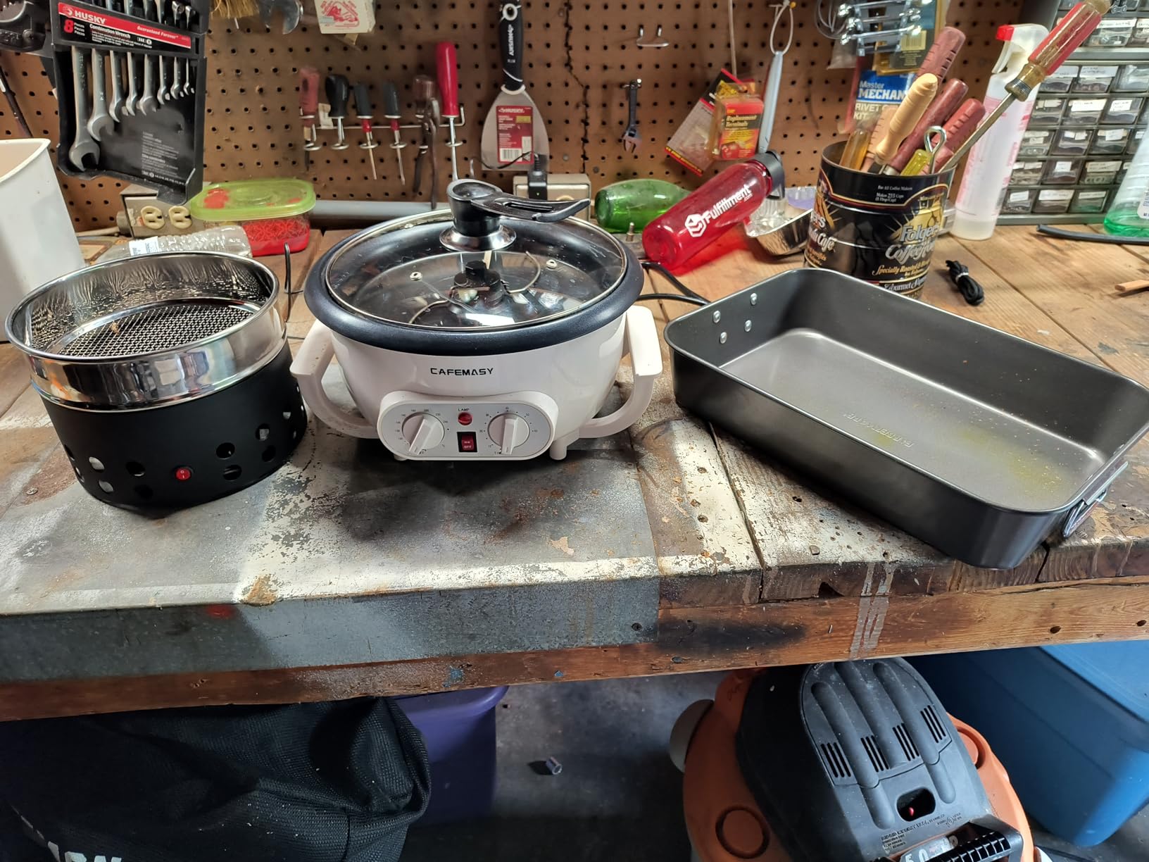 ANGELLOONG Coffee Roaster Machine, 110V 1200W Coffee Bean Roaster customer photo 1