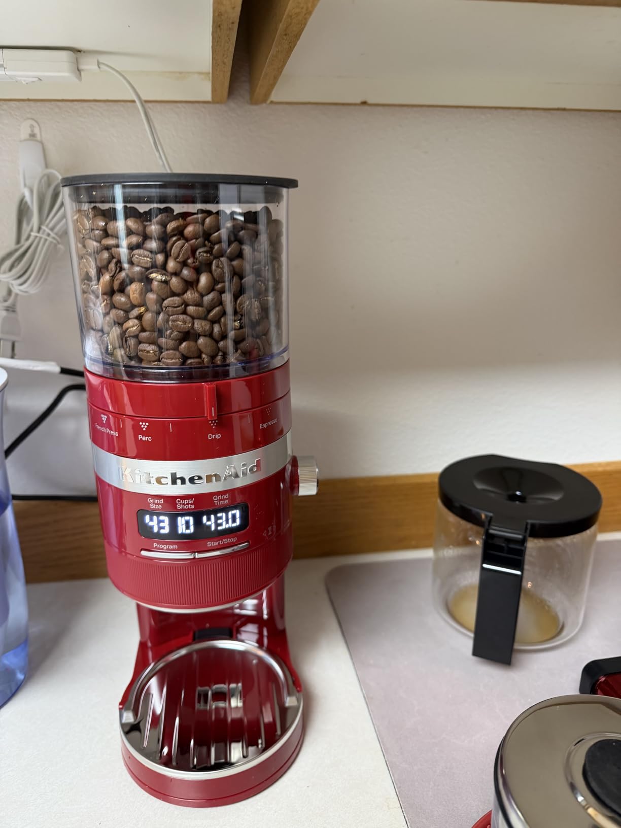 KitchenAid Burr Coffee Grinder, KCG8433, Matte Black customer photo 2
