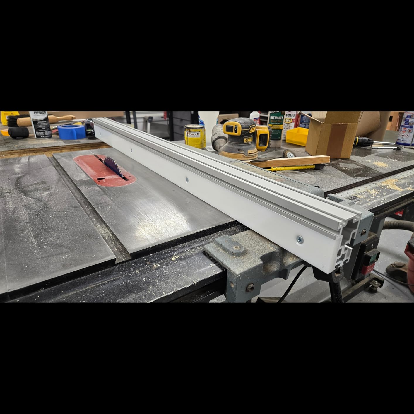 Peachtree Woodworking Supply Uni Style Table Saw Fence with Sacrificial customer photo 2