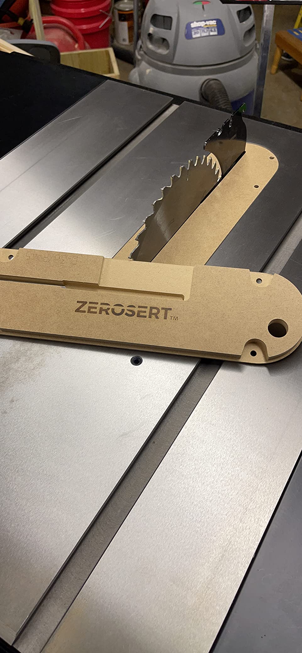 Zero Clearance Table Saw Inserts w/DADO - Delta Compatible - 36-725, 36-725T2, 36-5152, 36-5000, 36-5000T2 Table Saws (3-Pack) customer photo 2