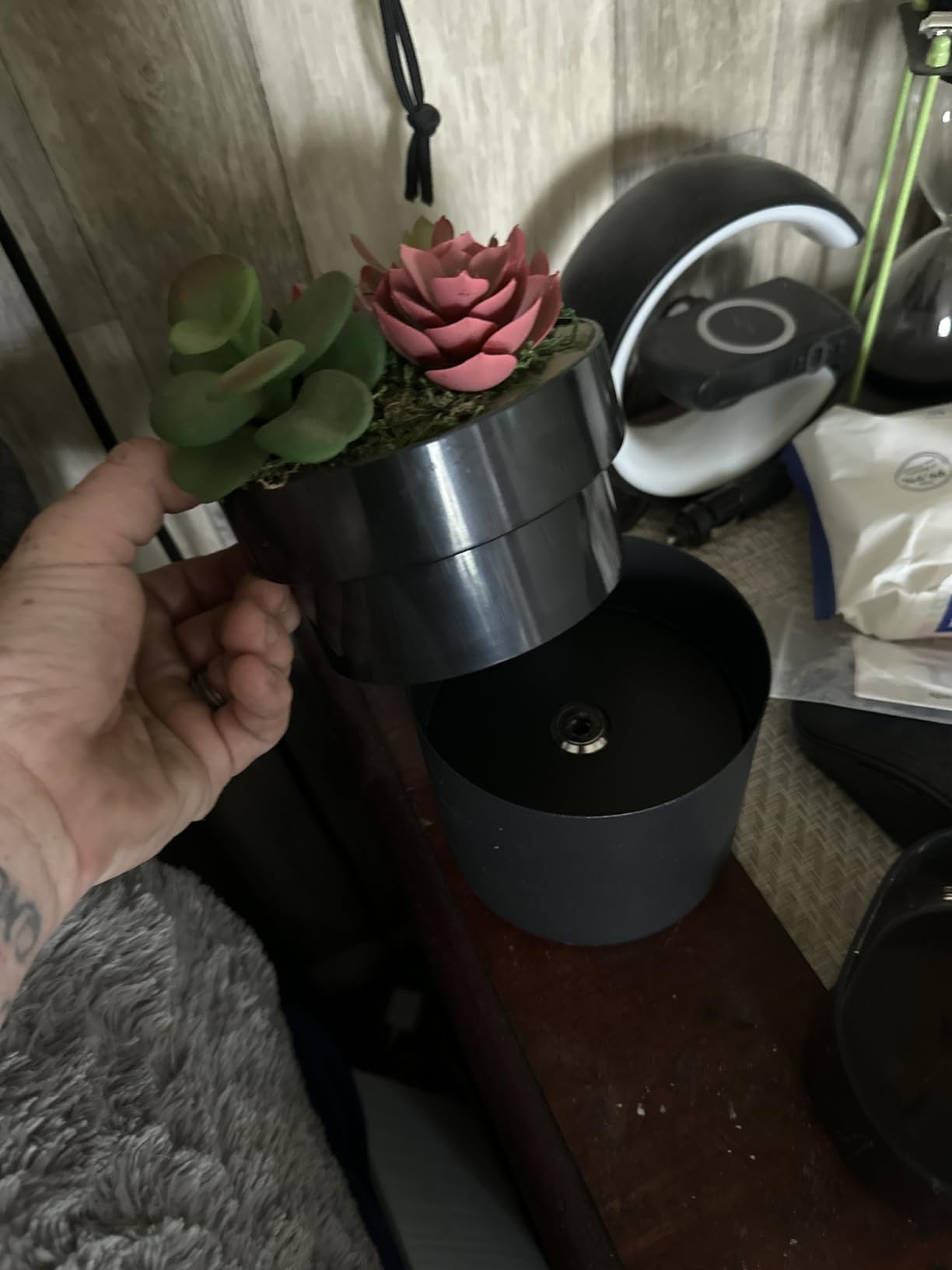 Younion Flower Pot Diversion Safe, Secret Hidden Safe, Plant Not Include customer photo 2