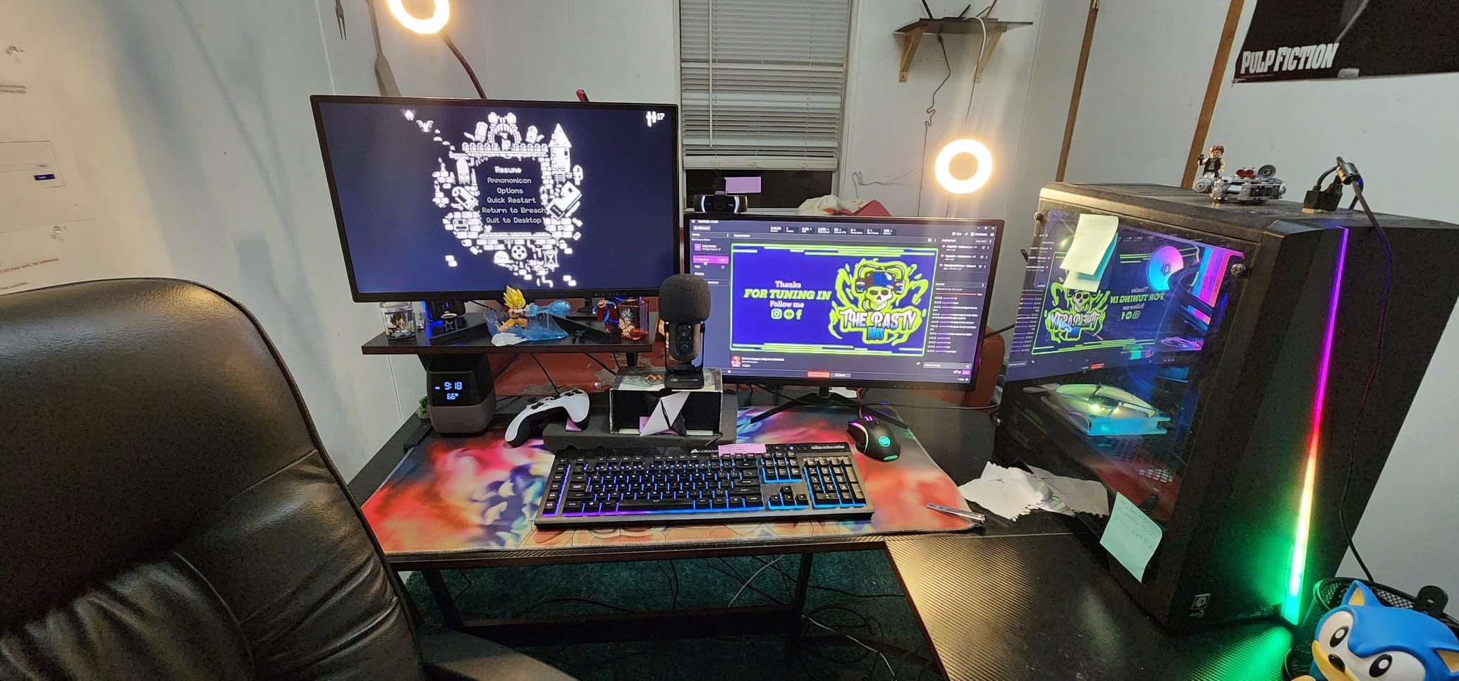 Homall L Shaped Gaming Desk Computer Corner Desk PC Gaming Desk Table customer photo 2
