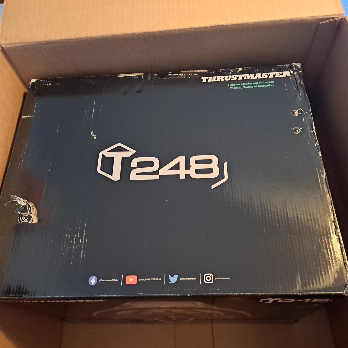 Thrustmaster T248 X Force Feedback Racing Wheel & Pedal Set - XBOX & PC customer photo 1