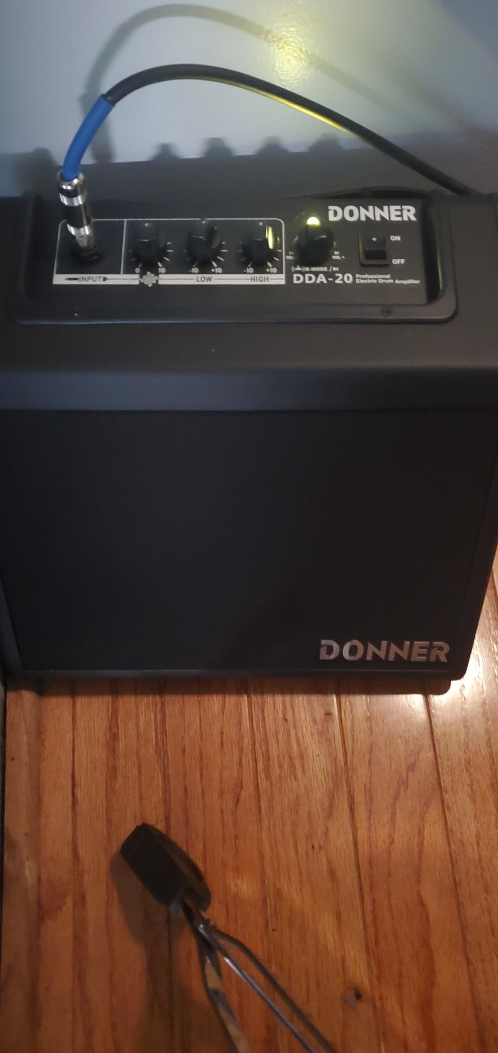 Donner Mini Electric Drum Amp 20W, Wireless Electronic Drum Amplifier Keyboard Speaker DDA-20 Portable for Home Practice customer photo 2