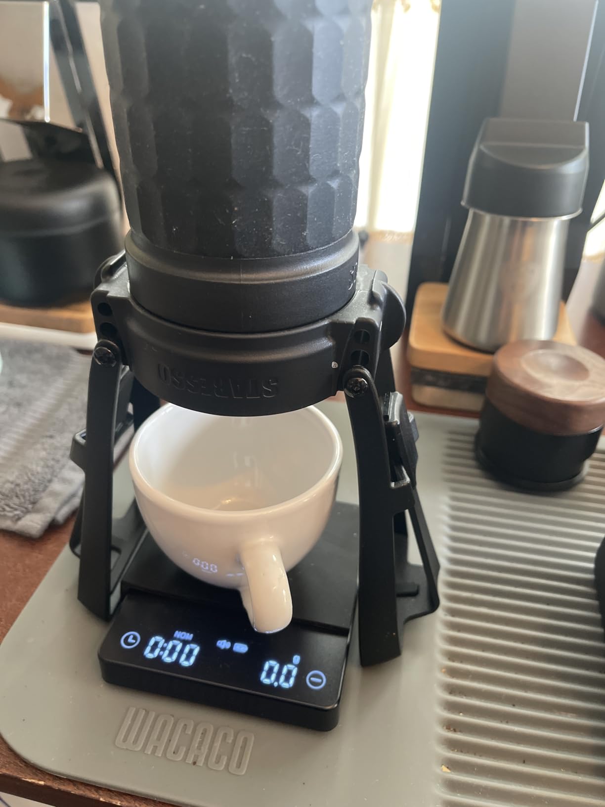 STARESSO PLUS SP300 Manual Espresso Machine, Portable Coffee Maker customer photo 2