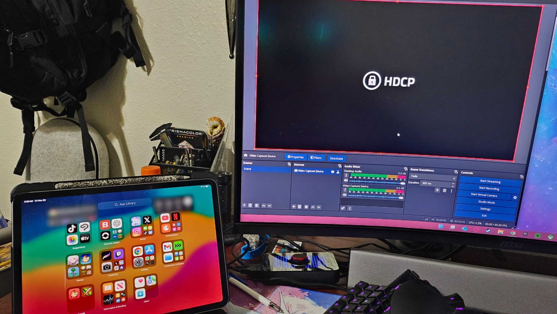 EVGA XR1 Pro Capture Card, 1440p/4K HDR Capture/Pass Through, Certified for OBS, USB 3.1, ARGB, Audio Mixer, PC, PS5, PS4, Xbox Series X and S, Xbox One, Nintendo Switch, 144-U1-CB21-LR customer photo 1