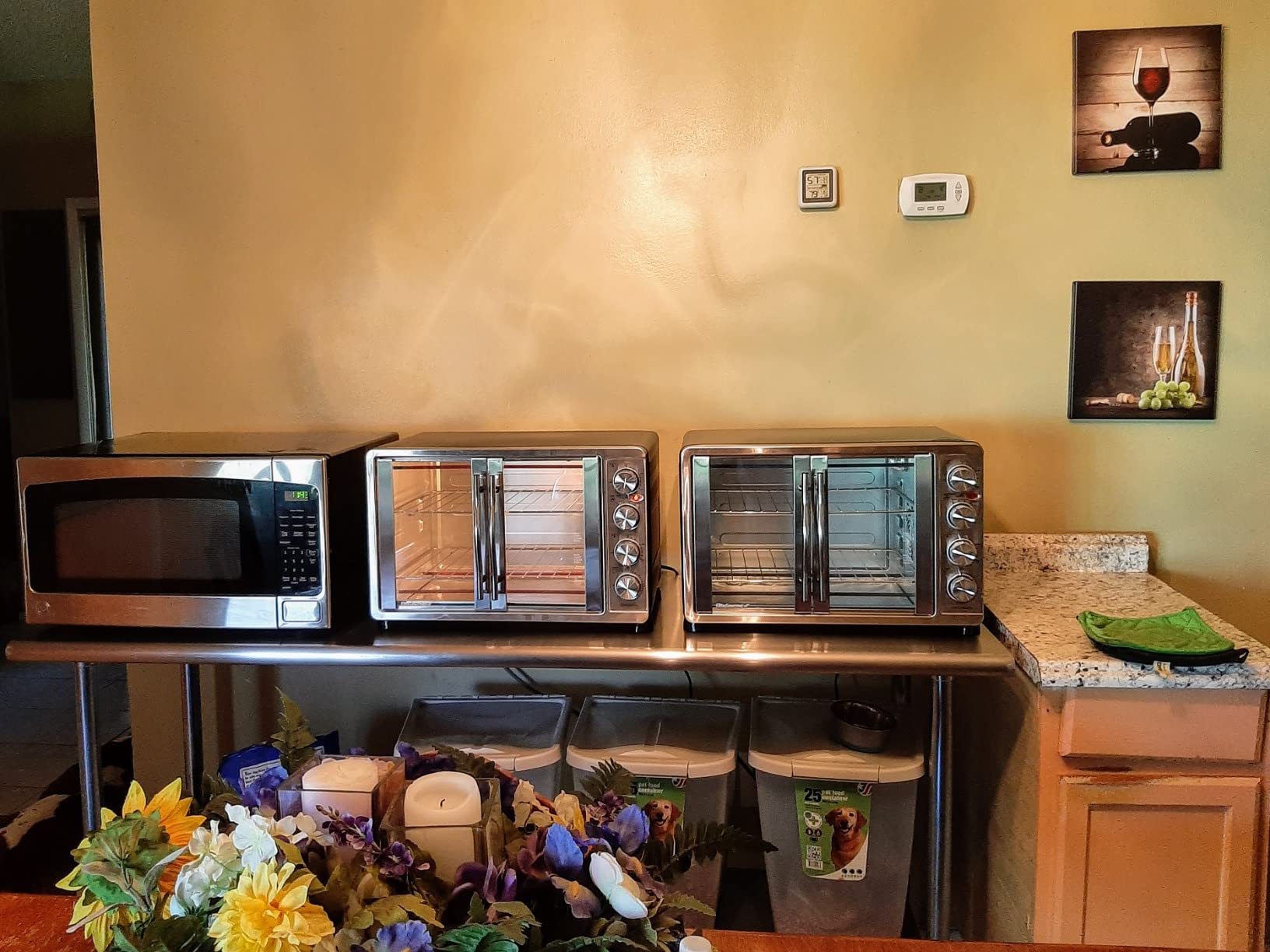 Elite Gourmet ETO4510B# French Door Convection Oven 47.5Qt, Stainless Steel customer photo 1