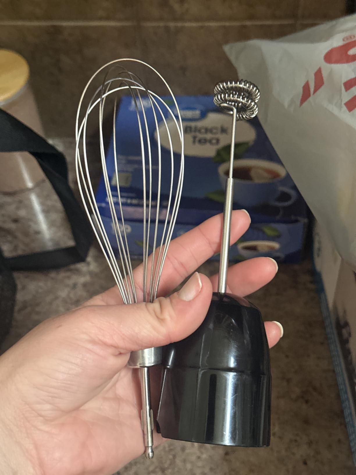 Bonsenkitchen Immersion Blender with Food Processor, 20 Speeds & Turbo Mode customer photo 1