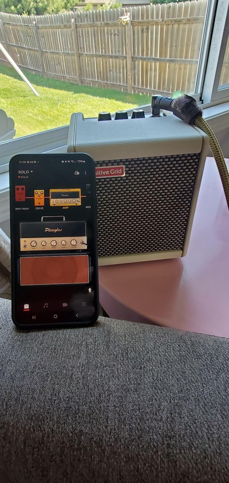 Positive Grid Spark MINI 10W Portable Smart Guitar Amp & Speaker (Black) customer photo 1
