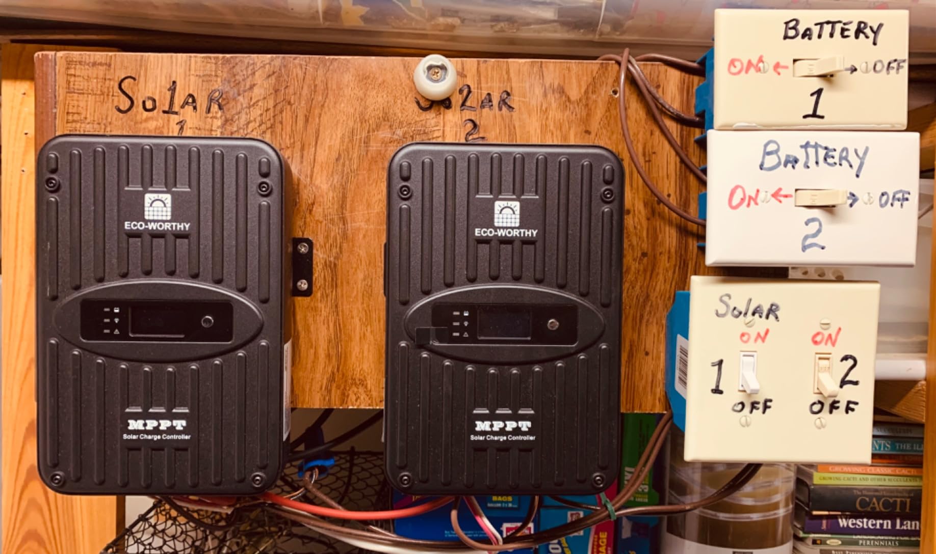 ECO-WORTHY 400 Watt 12 Volt Premium Solar Panel Kit :4pcs 100W Solar Panel+ 40A MPPT Charge Controller+ Bluetooth Module+ Mounting Z Brackets, 400W 12V Solar Power Off Grid System for Home, RV, Boat. customer photo 1