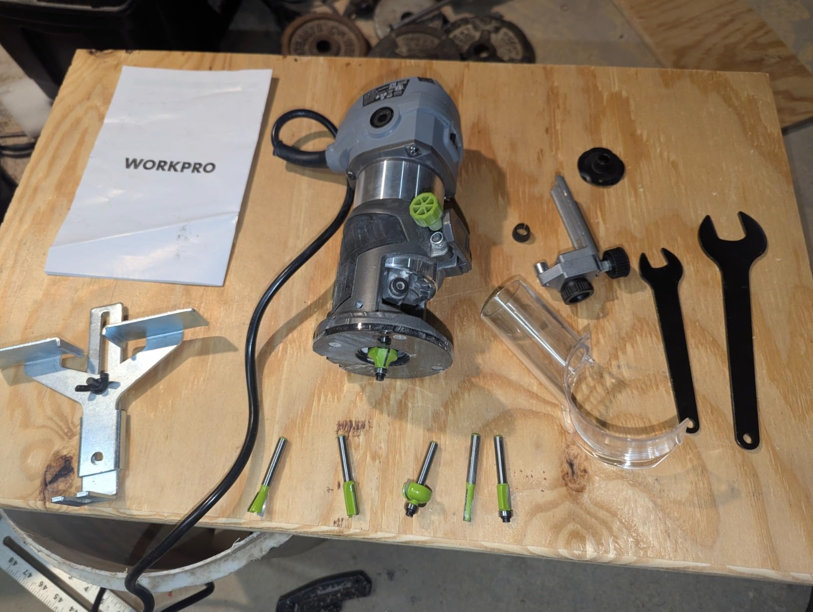 WORKPRO 6.5 Amp Corded Compact Router Kit customer photo 1