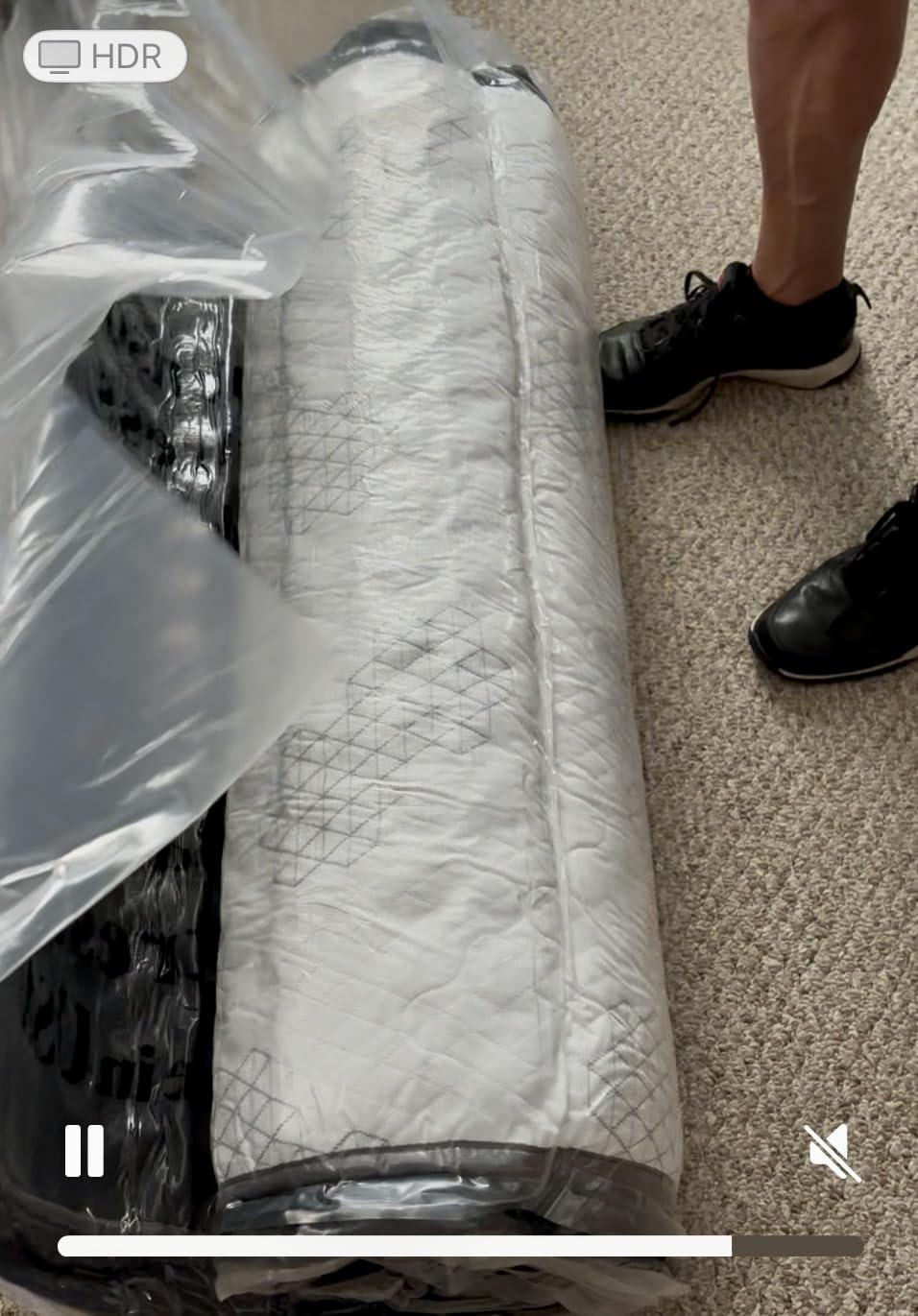 Ottomanson 8 Inch Twin Mattress, Firm Hybrid Mattress in a Box customer photo 2