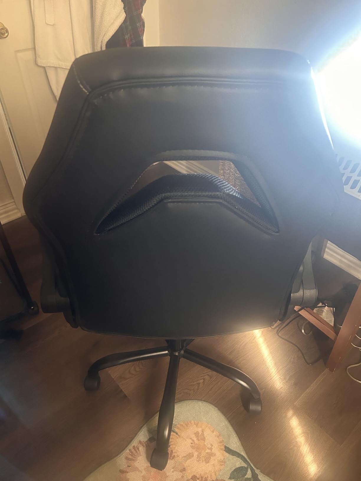 Sweetcrispy Gaming Chair, Lumbar Support Home Office Computer Chair customer photo 1