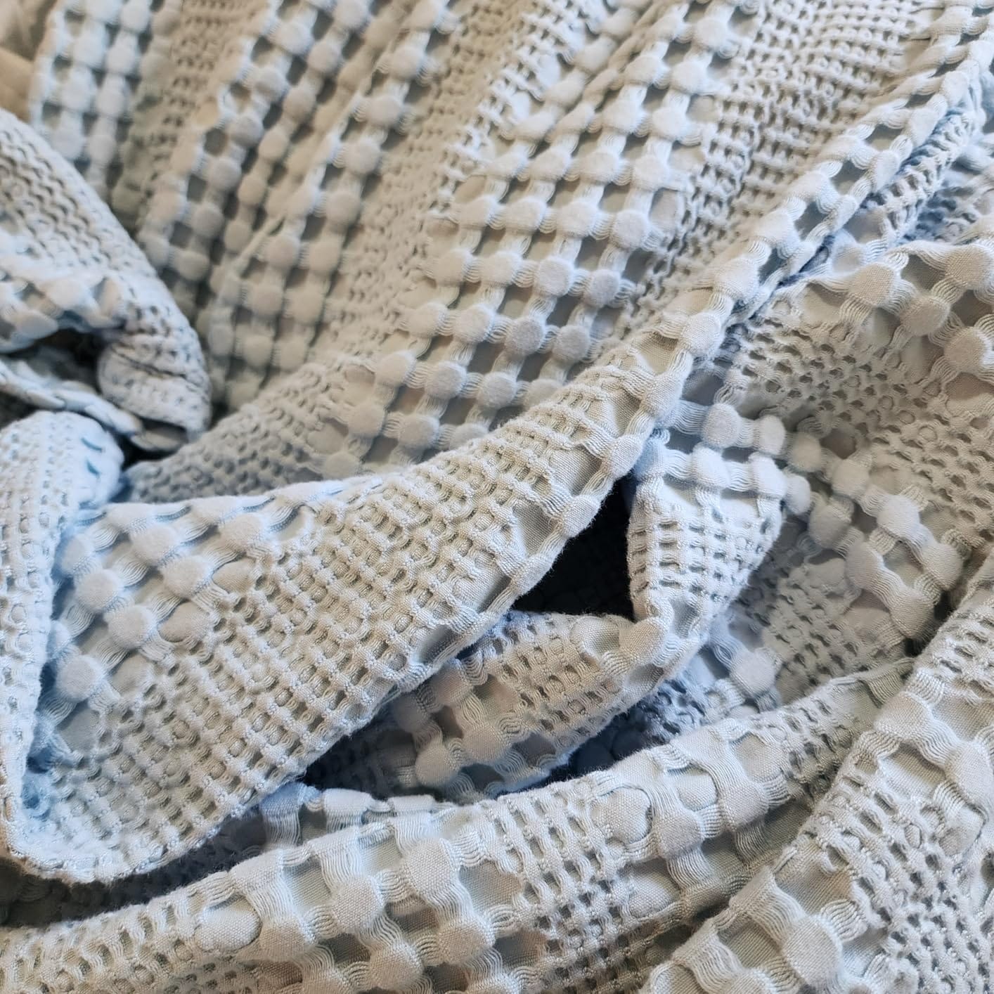 PHF Cooling Waffle Blanket for Hot Sleepers Queen Size, 90