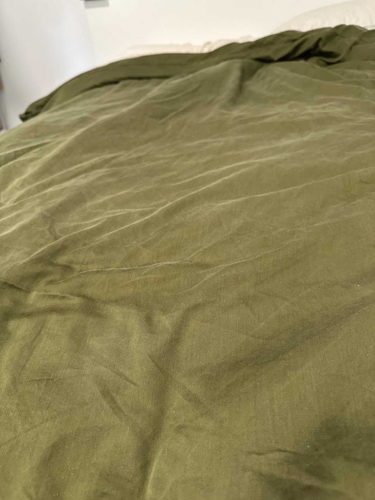 Double Stitch Cotton Tencel Duvet Cover - Queen Size Comforter Cover, Luxury & Soft Eucalyptus Lyocell Bedding Set for Hot Sleepers, Cooling & Breathable, Button Closure, Sandstone, 90