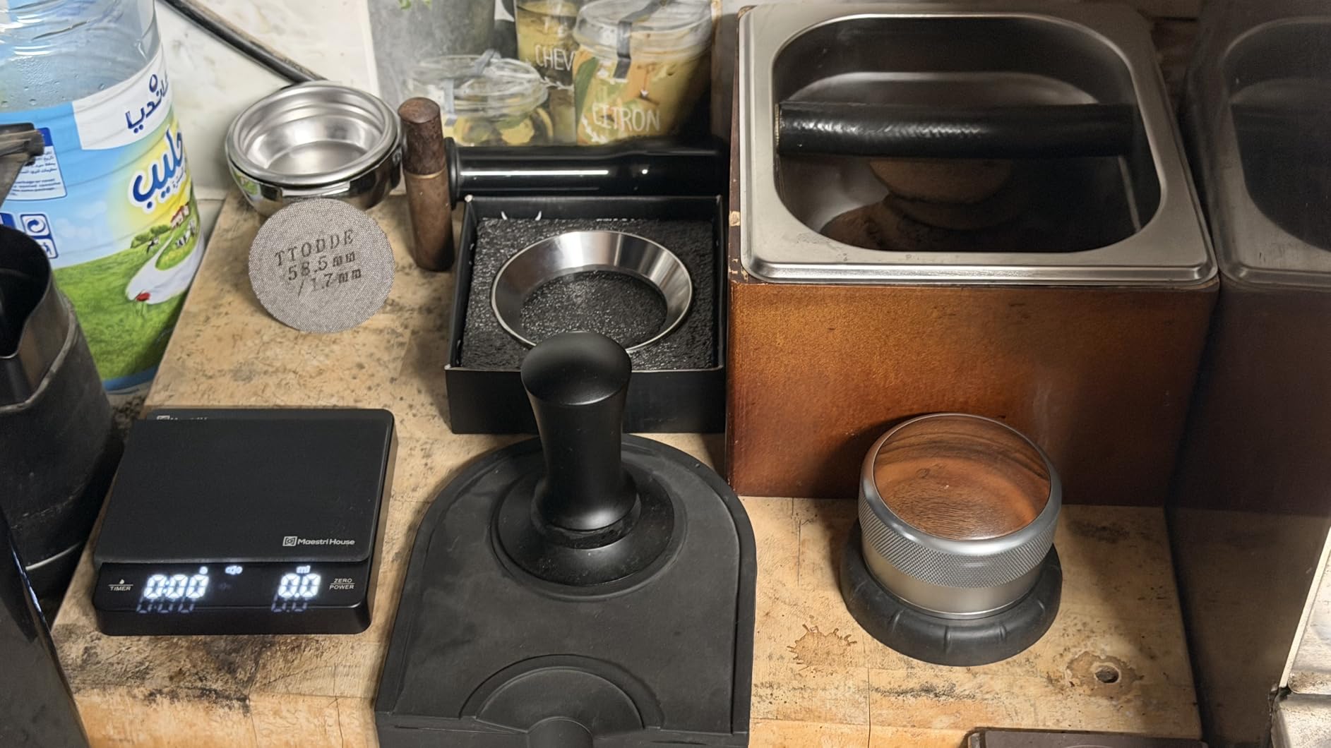 Maestri House S1 Mini Espresso Coffee Scale with Timer, 2kg/0.1g customer photo 2