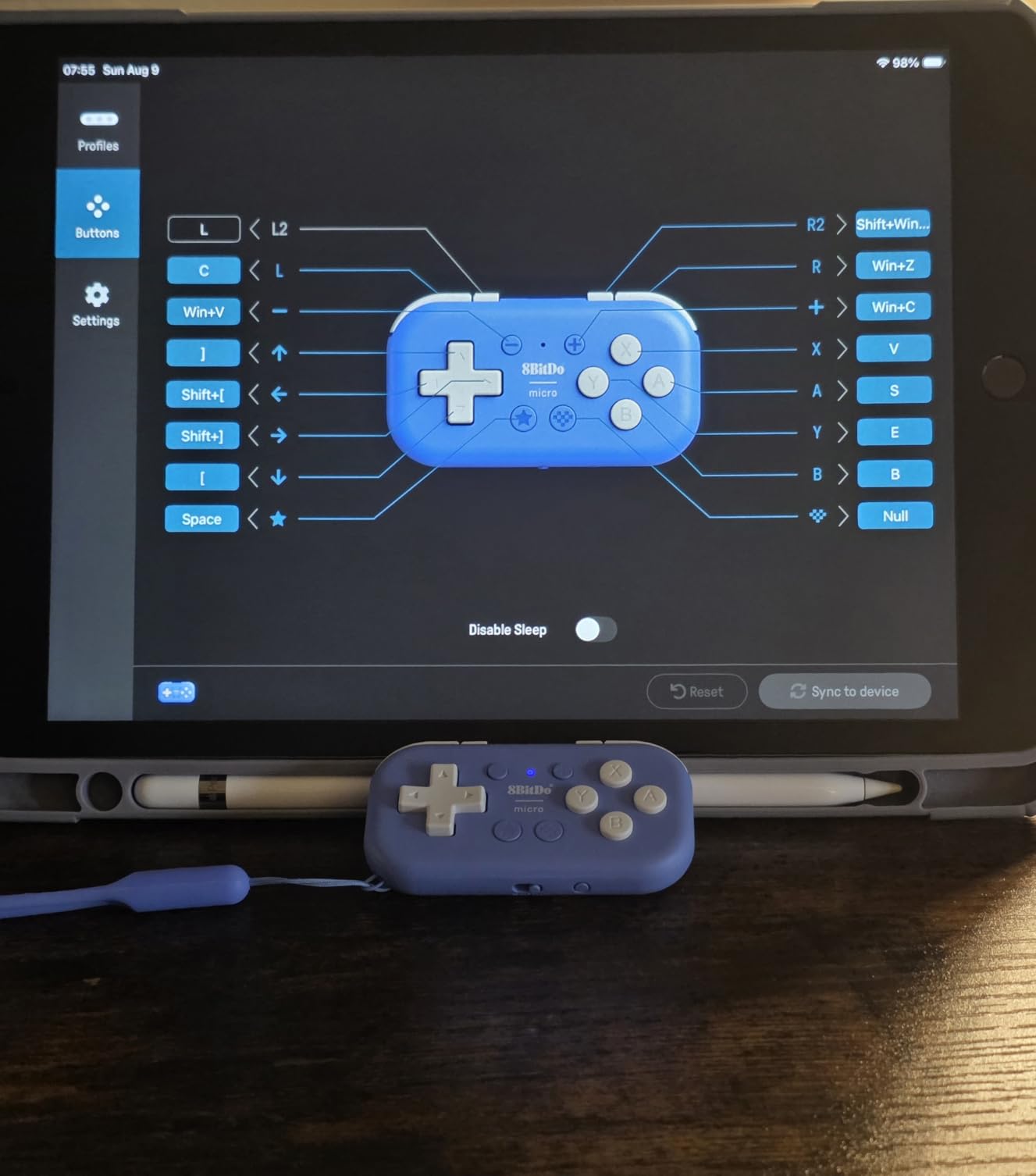 8Bitdo Micro Bluetooth Gamepad Pocket-sized Mini Controller for Switch/Switch 2, Android, and Raspberry Pi, Supports Keyboard Mode (Green) customer photo 2