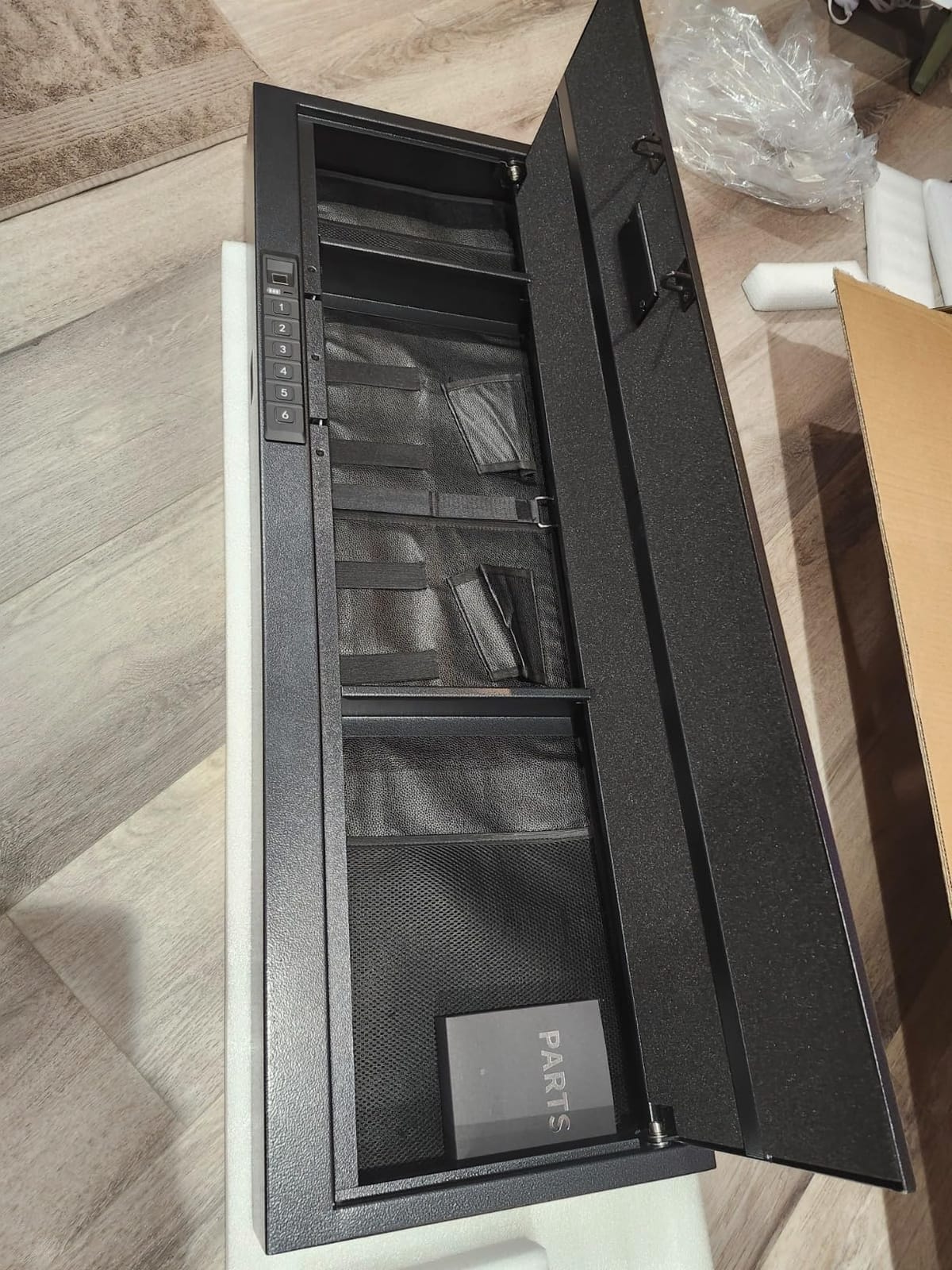 Biometric Gun Safe for Rifle, Shotguns, Pistols, Compact Long Gun Safe customer photo 1