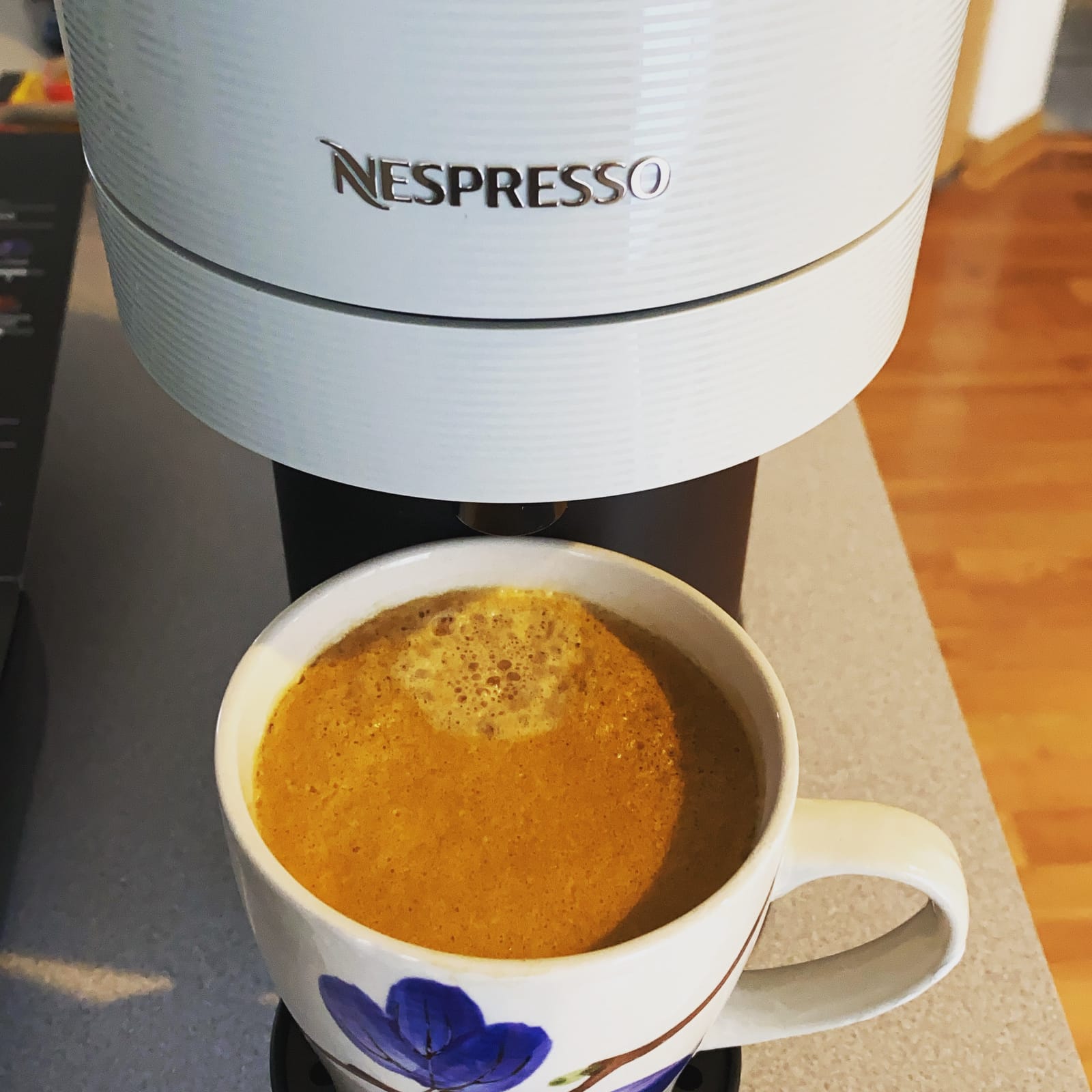 Nespresso Vertuo Next Coffee & Espresso Maker by Breville, Navy Blue customer photo 2