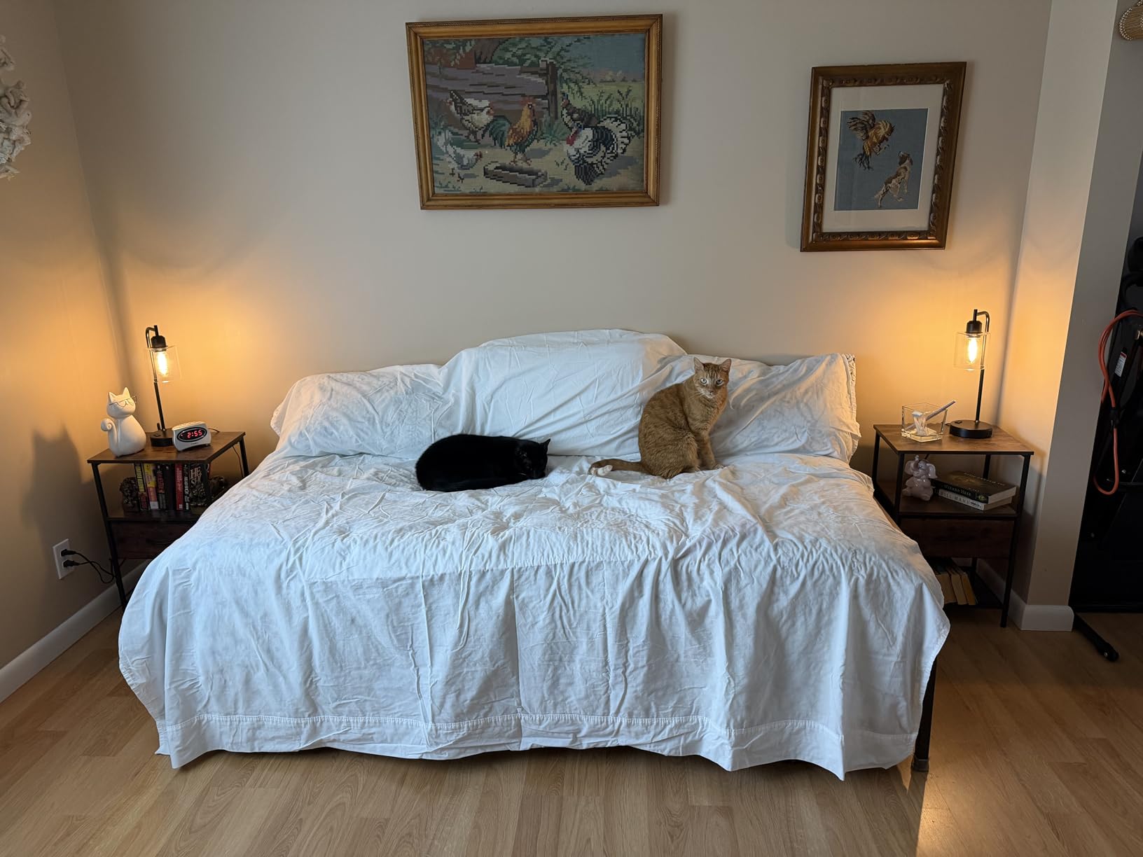 Industrial Touch Lamps for Nightstand Set of 2, 3-Way Dimmable Bedside Lamp customer photo 1