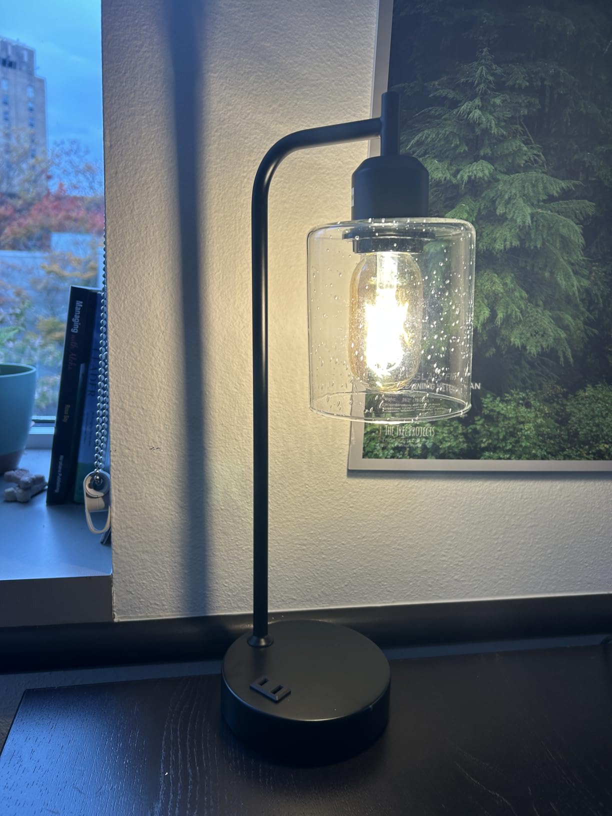 Industrial Touch Lamps for Nightstand Set of 2, 3-Way Dimmable Bedside Lamp customer photo 2