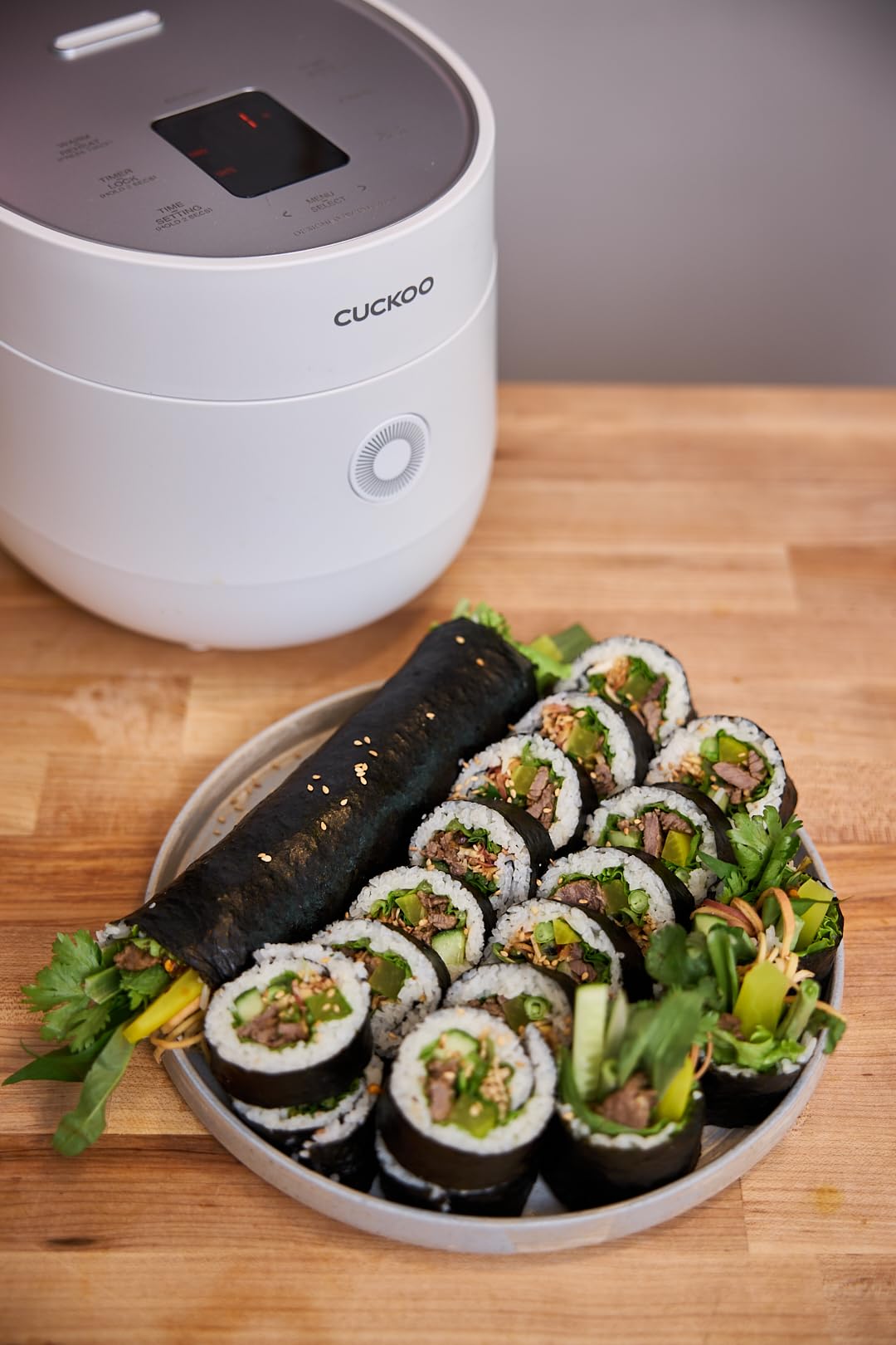 CUCKOO Micom Fuzzy Logic Rice Cooker, 6-Cup Cooked, Gray, CR-0375FG customer photo 2
