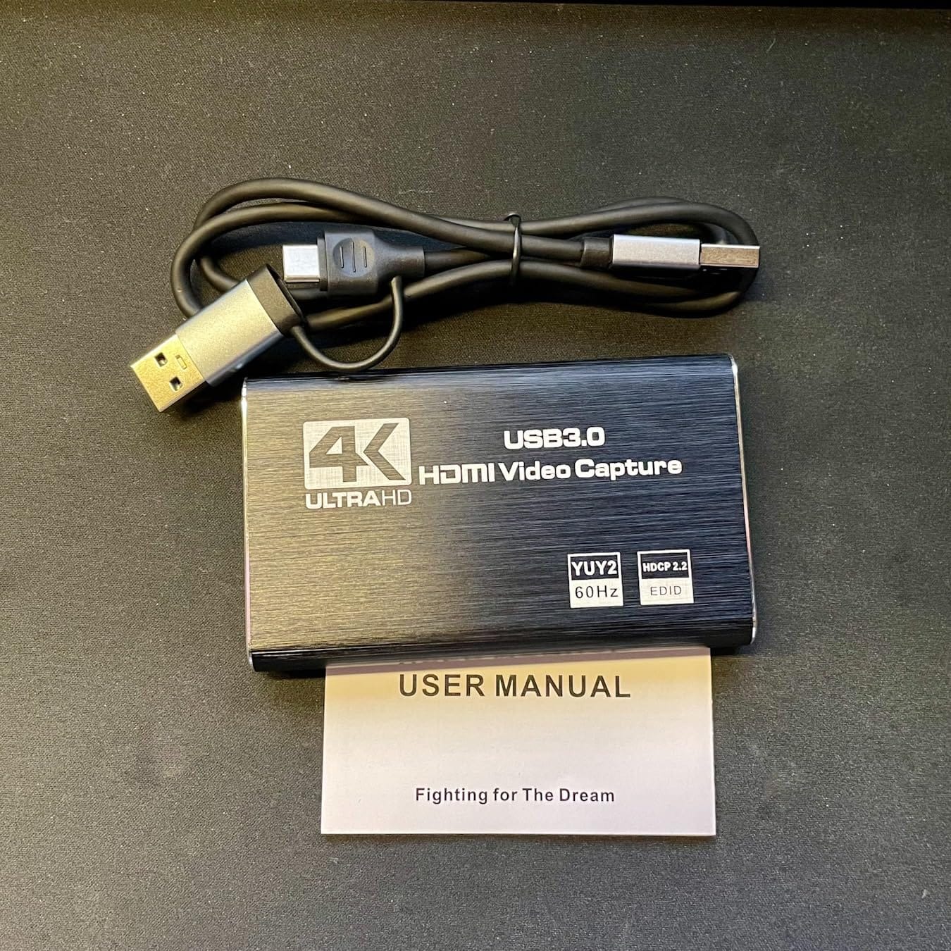XIIXMASK USB 3.0 HDMI Capture Card, 1080P 60FPS Capture, 4K Pass-Through customer photo 1