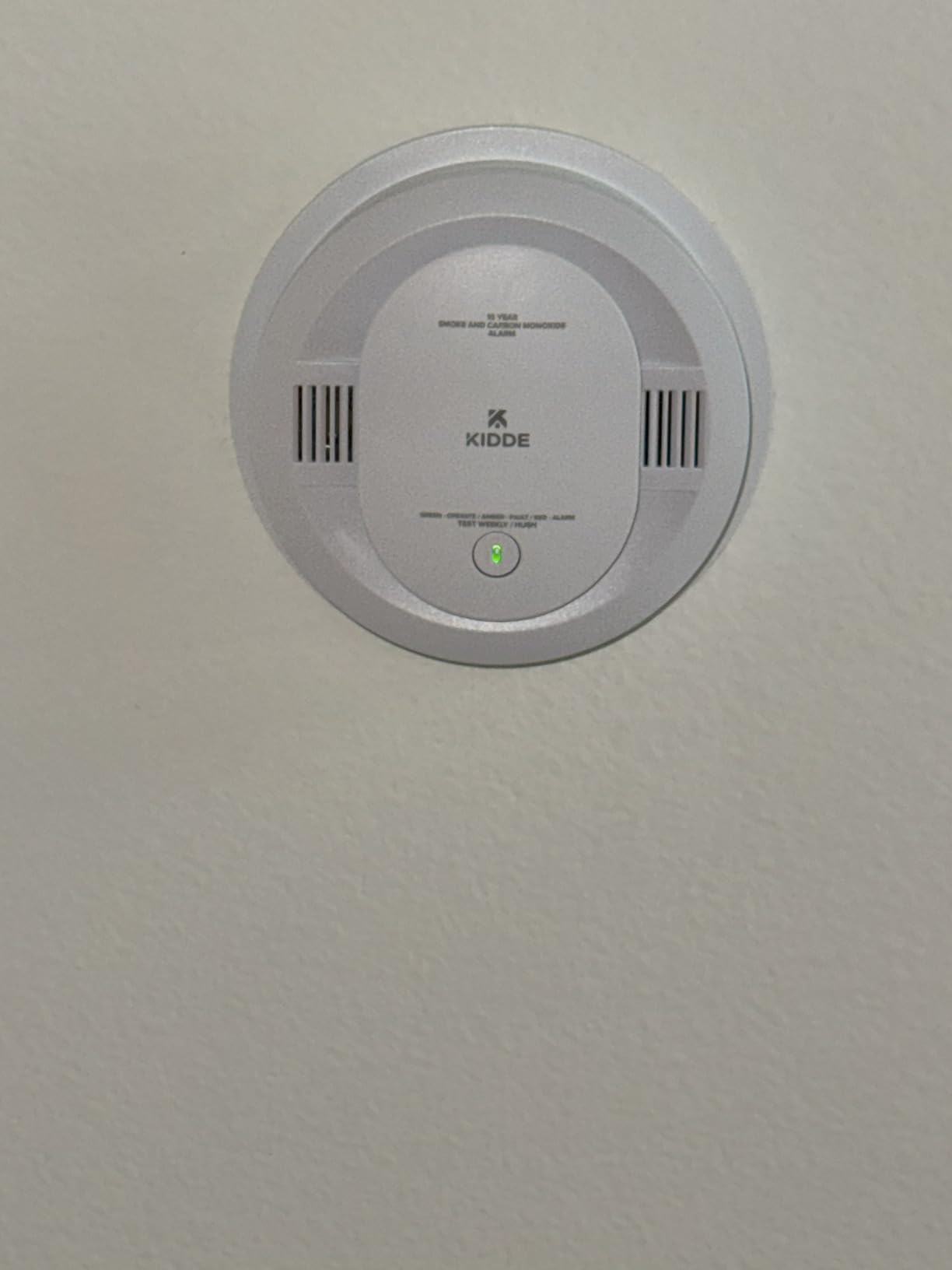 Kidde Smoke and Carbon Monoxide Detector, Hardwired with 10-Year Battery Backup, Voice Alerts, LED, 85 dB, 30CUA10-V, 1 Pack customer photo 2