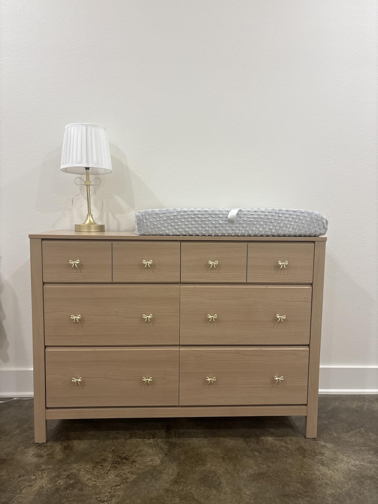 Storkcraft Horizon 6 Drawer Dresser, Driftwood customer photo 1